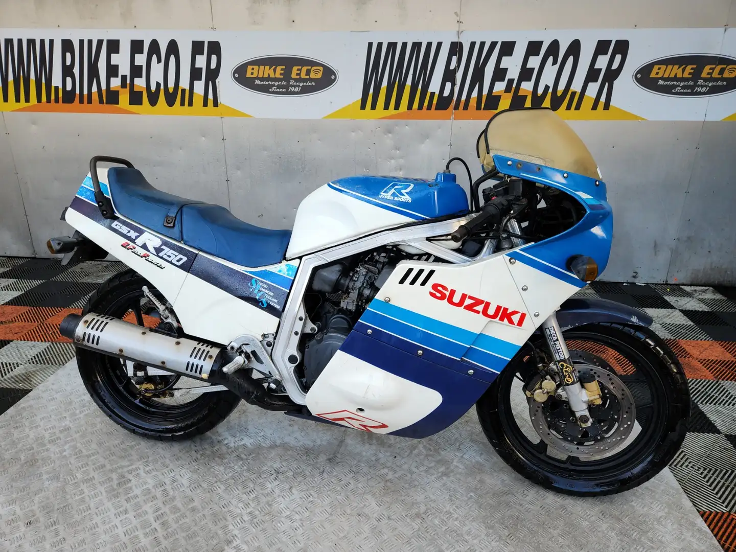 Suzuki GSX-R 750 Bleu - 1