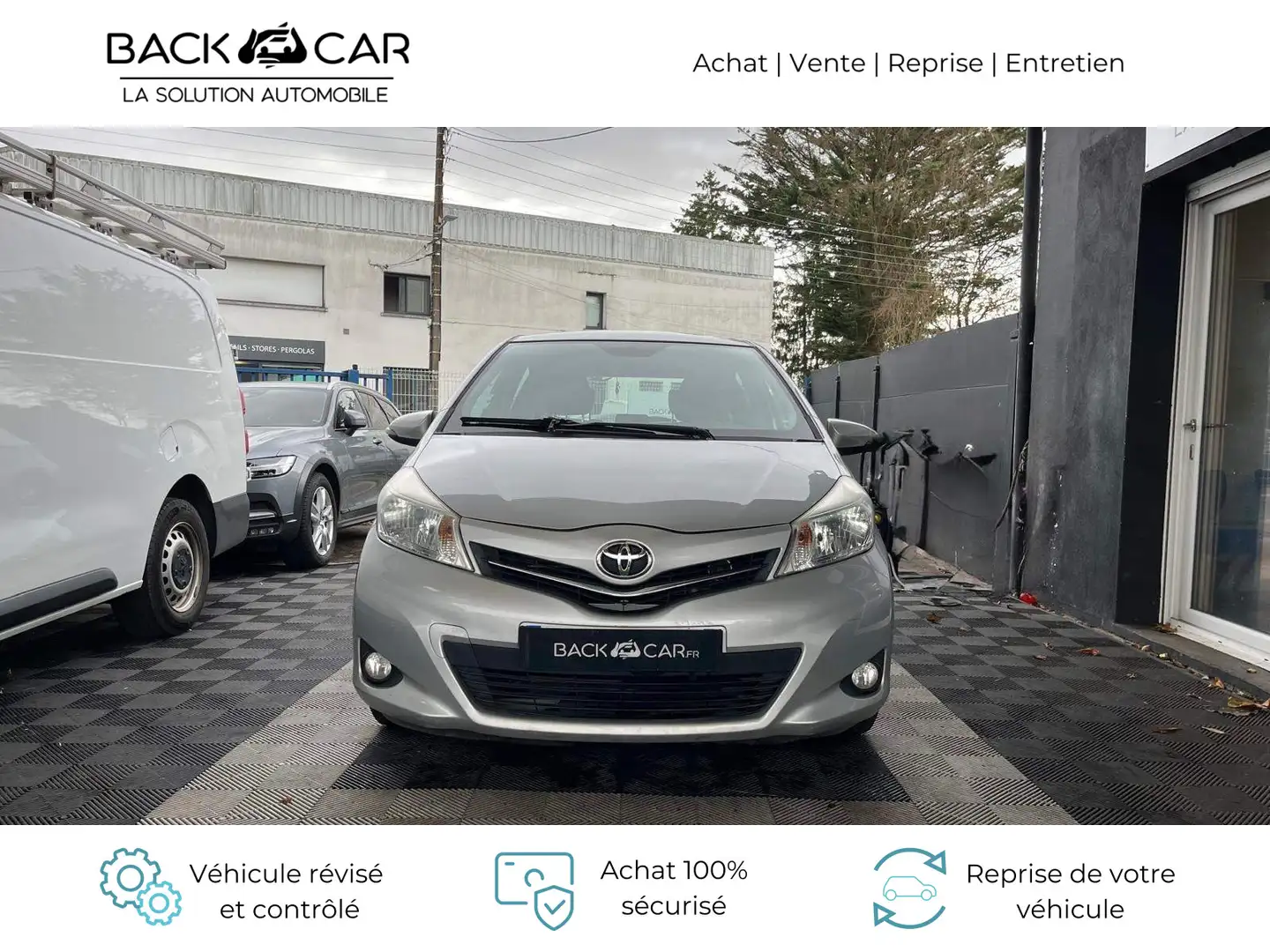 Toyota Yaris 90 D-4D Tendance Gris - 2