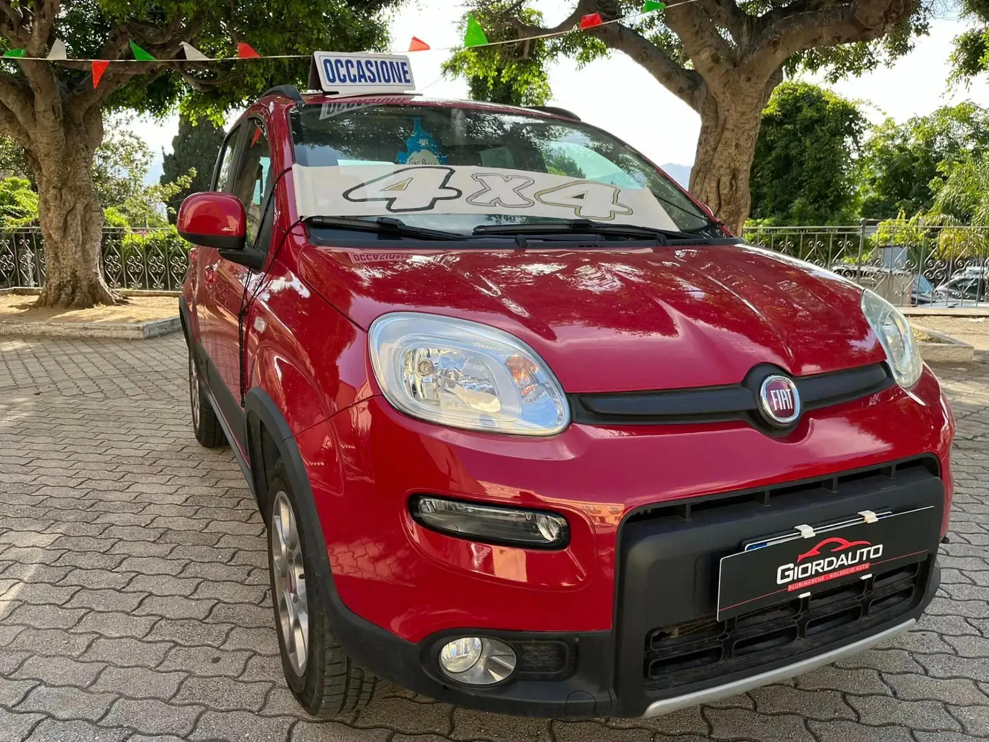 Fiat Panda Panda 1.3 MJT S&S 4x4 Pop Climbing Rouge - 2