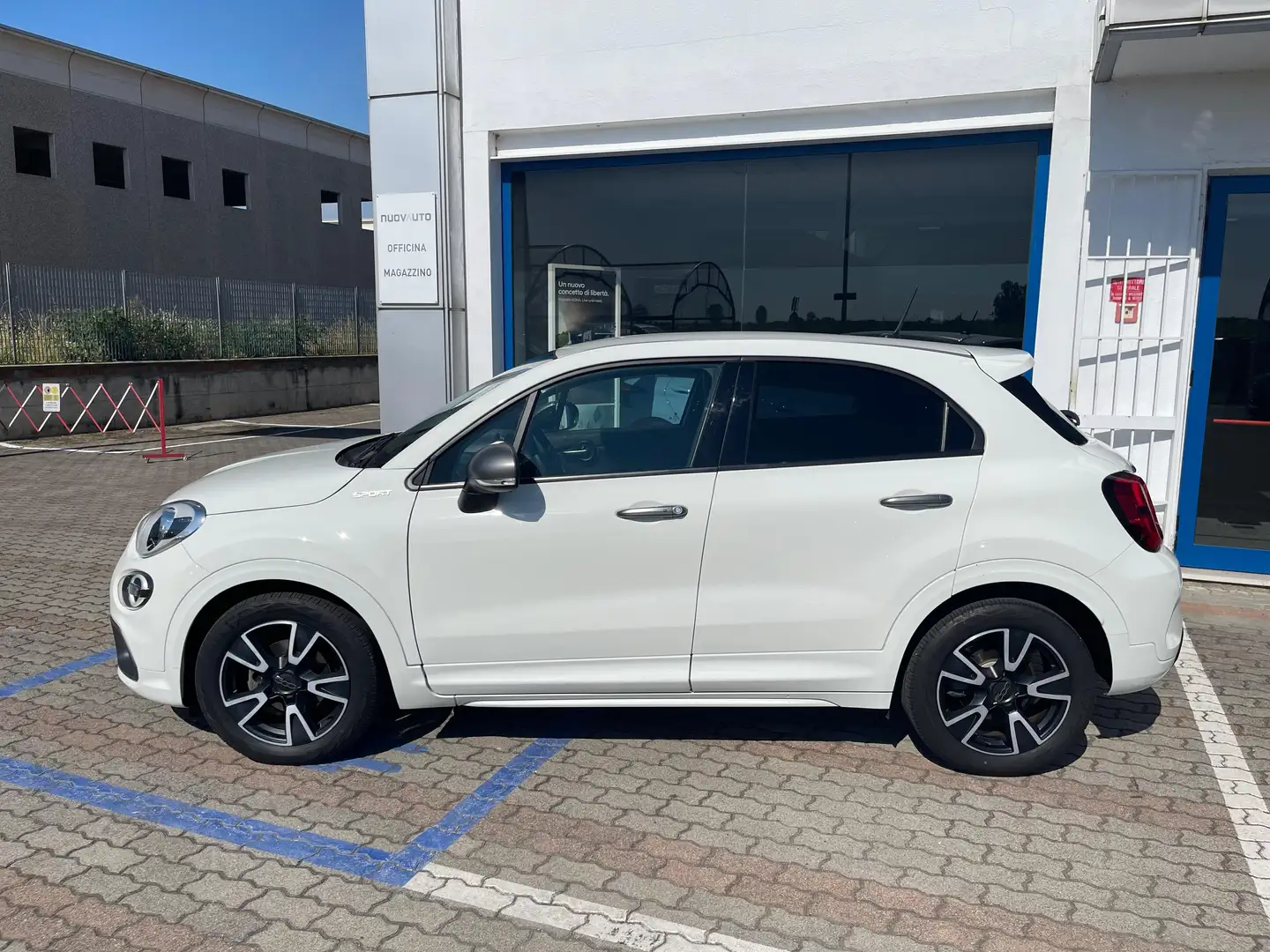 Fiat 500X 500 X 1.3 mjt Sport 95cv Bianco - 2