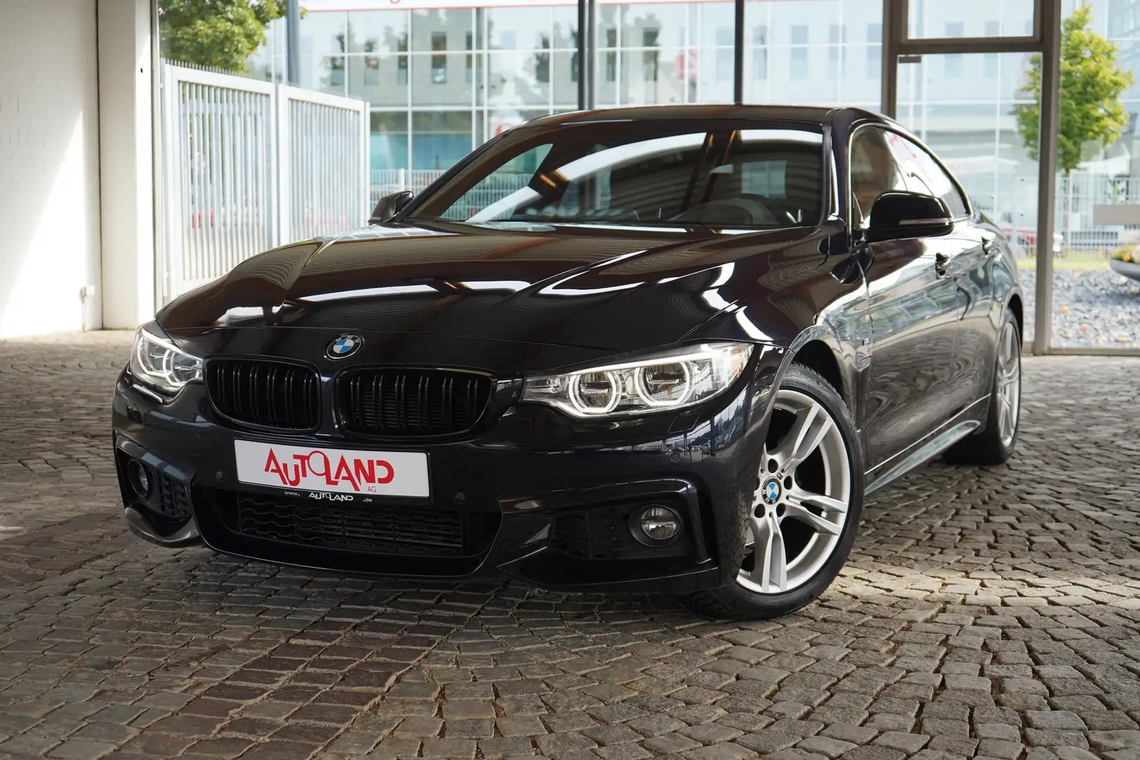 BMW 420 420i Gran Coupe M Sport LED Head-Up Navi Memory Schwarz - 2