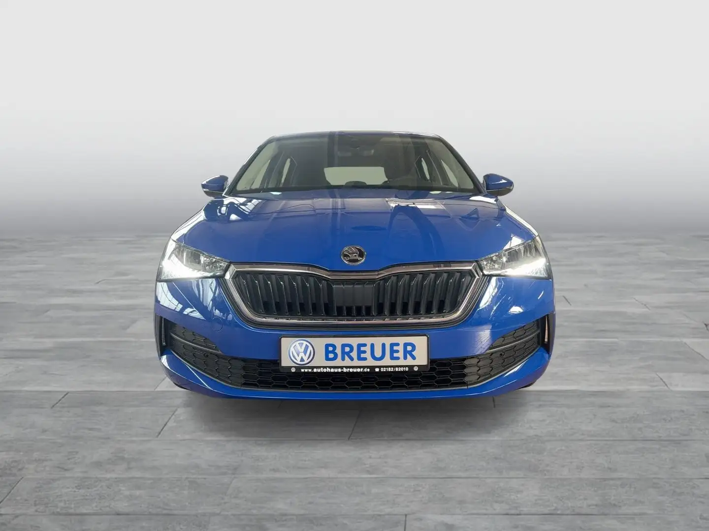 Skoda Scala Active Klima,PDC,WR,SHZ Blauw - 2