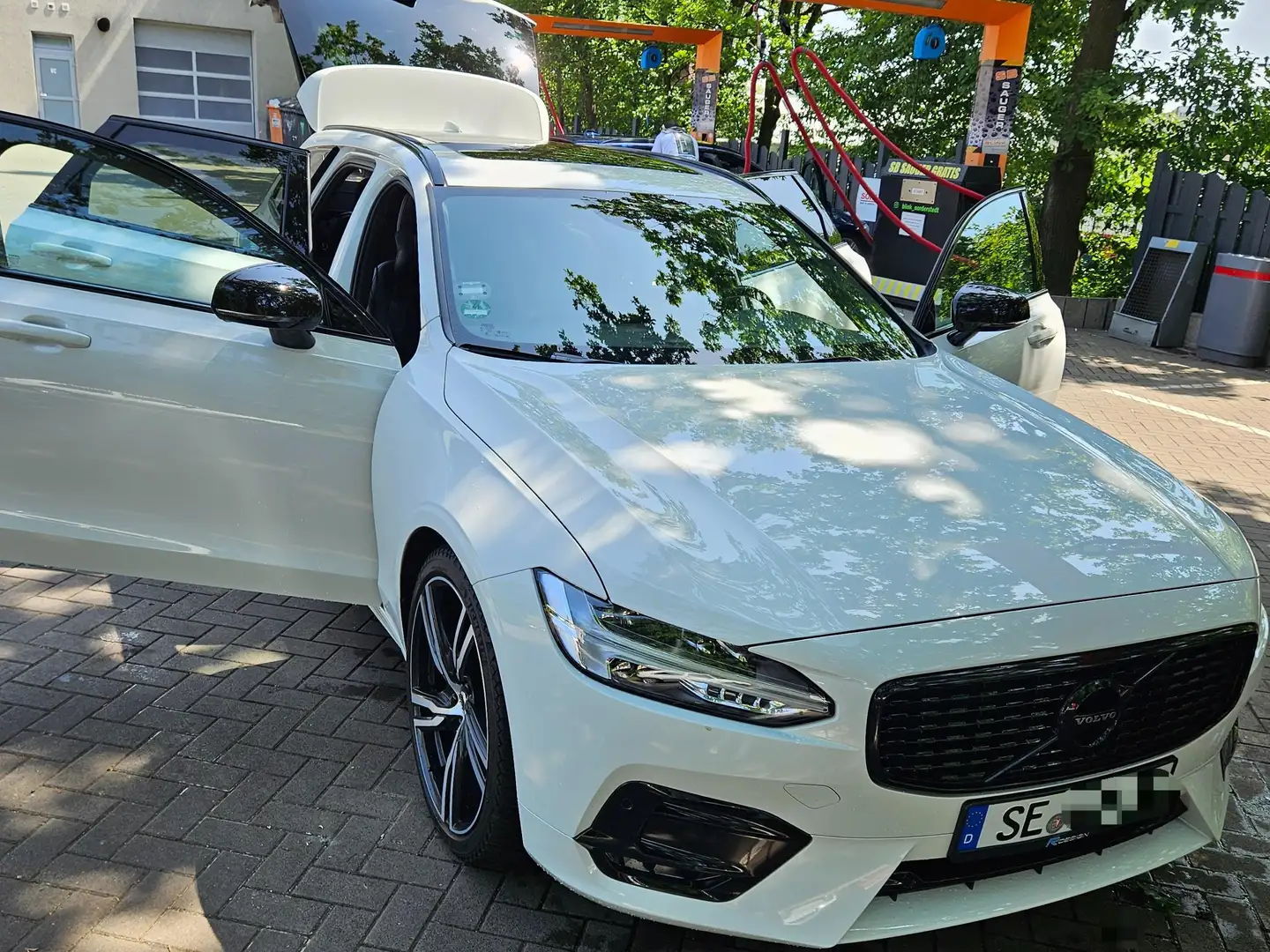 Volvo V90 V90 T4 Geartronic R Design Weiß - 2