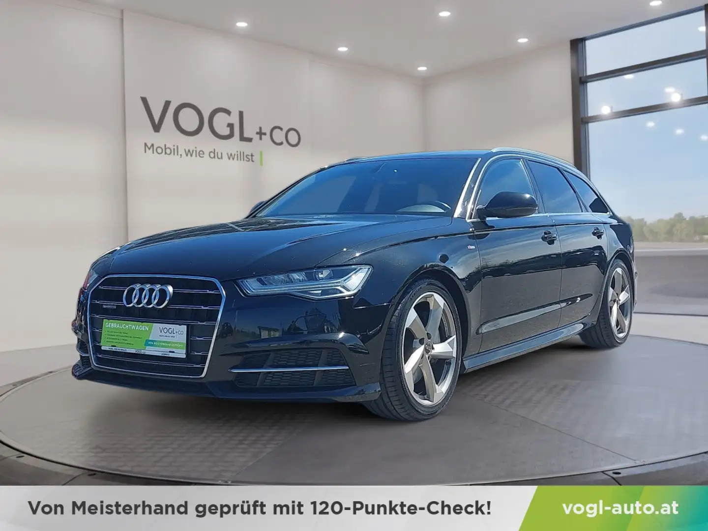 Audi A6 Avant 3,0 TDI S-tronic Quattro S-Line Schwarz - 1
