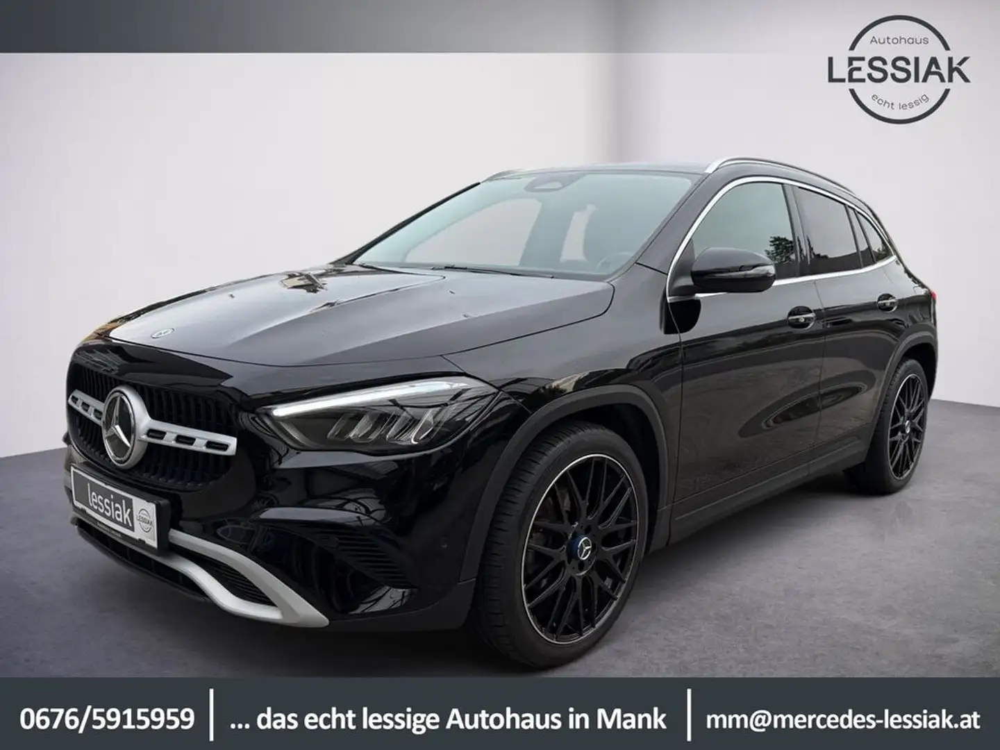 Mercedes-Benz GLA 200 d 4M | Parkpaket mit RFK | Easypack | Navi Schwarz - 1