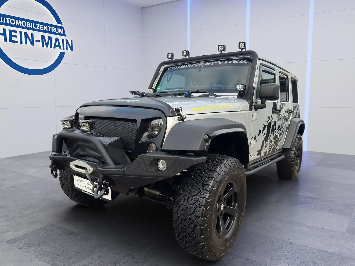 Jeep Wrangler SONDERUMBAU*HOCH*BREIT*BIG FOOT*STHZG*EYECATCH Silber - 1
