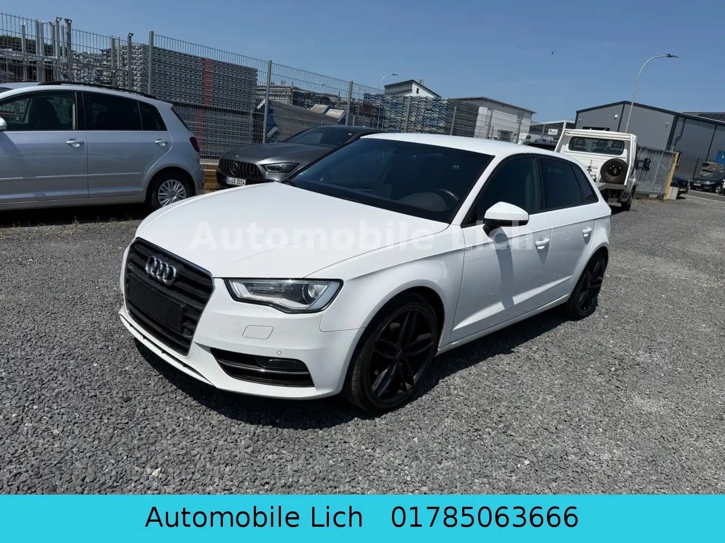 Audi A3 Sportback ambition Euro6Klima Teilleder Xenon Weiß - 1
