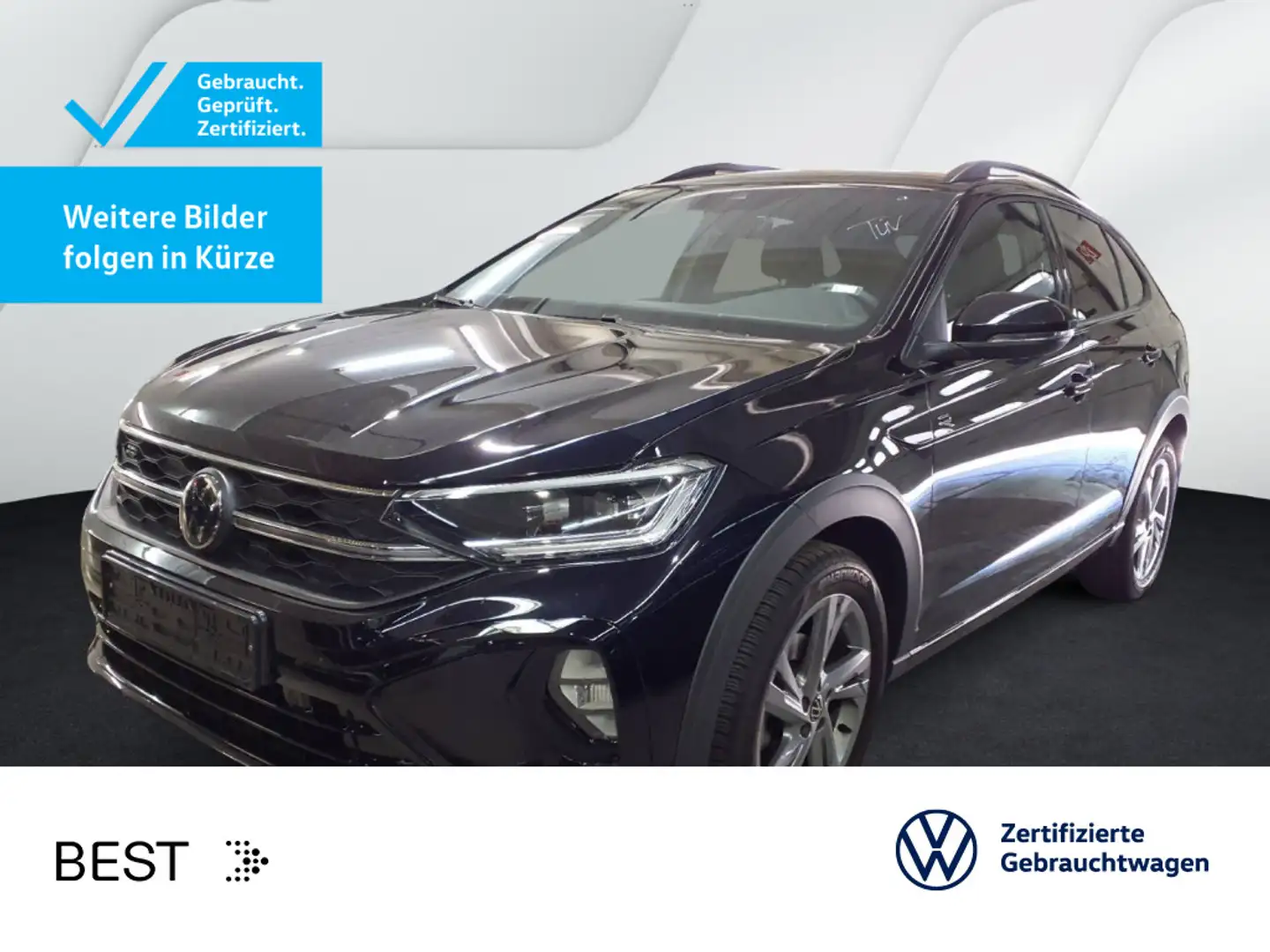 Volkswagen Taigo 1.5 TSI DSG R-LINE*IQ.LIGHT*KAMERA*NAVI*KL Schwarz - 1