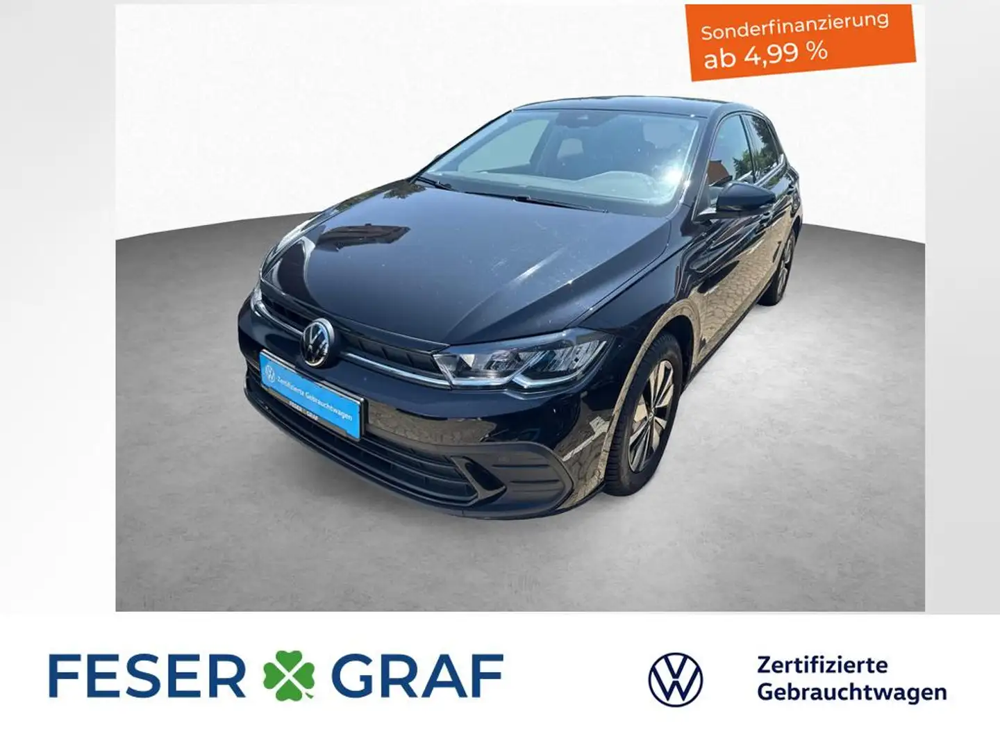 Volkswagen Polo MOVE 1.0 l TSI 5-GANG NAVI KAMERA Schwarz - 1