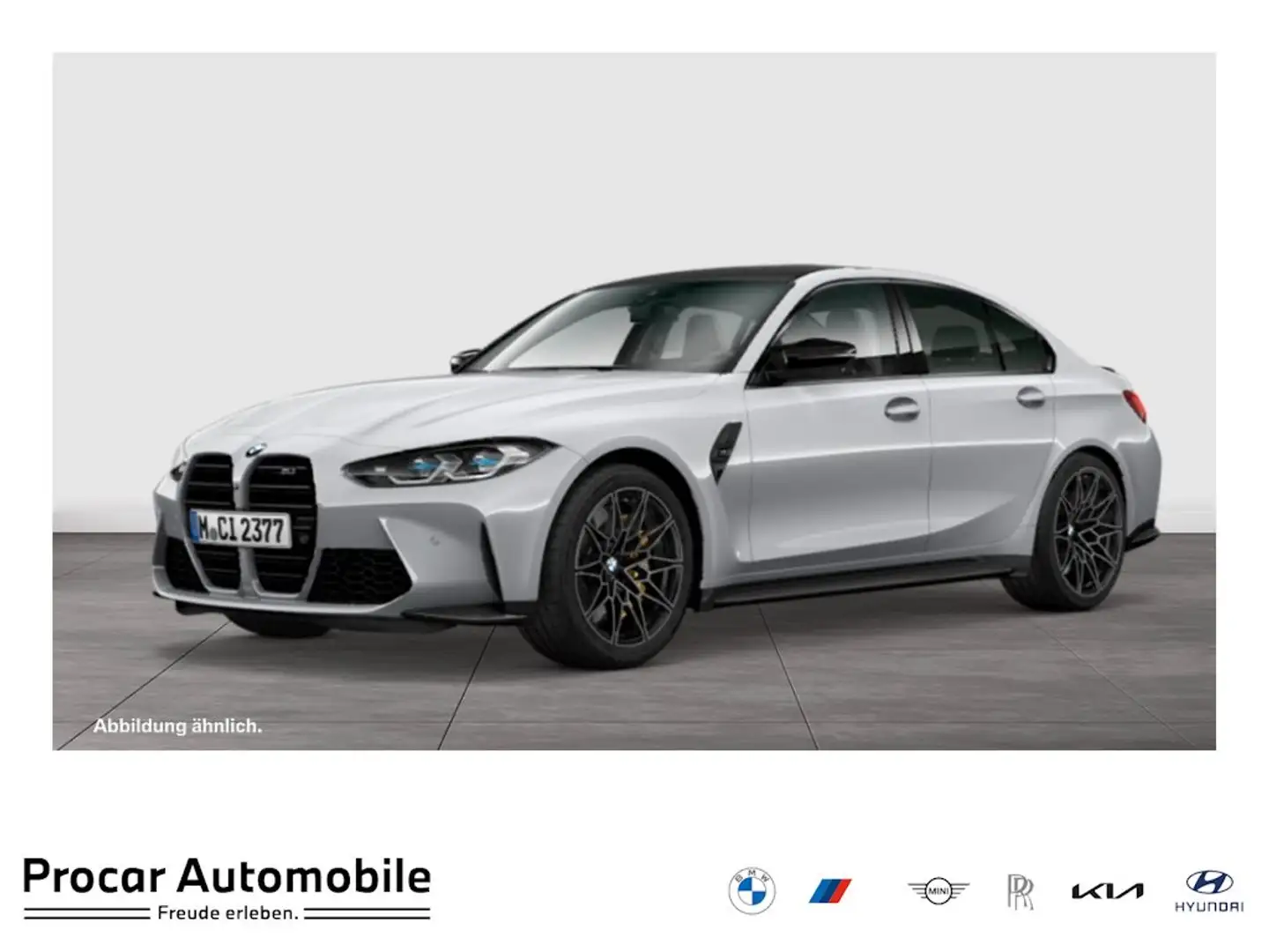 BMW M3 Competition AKRAPOVIC Individual M Sport HUD RFK N Grigio - 1