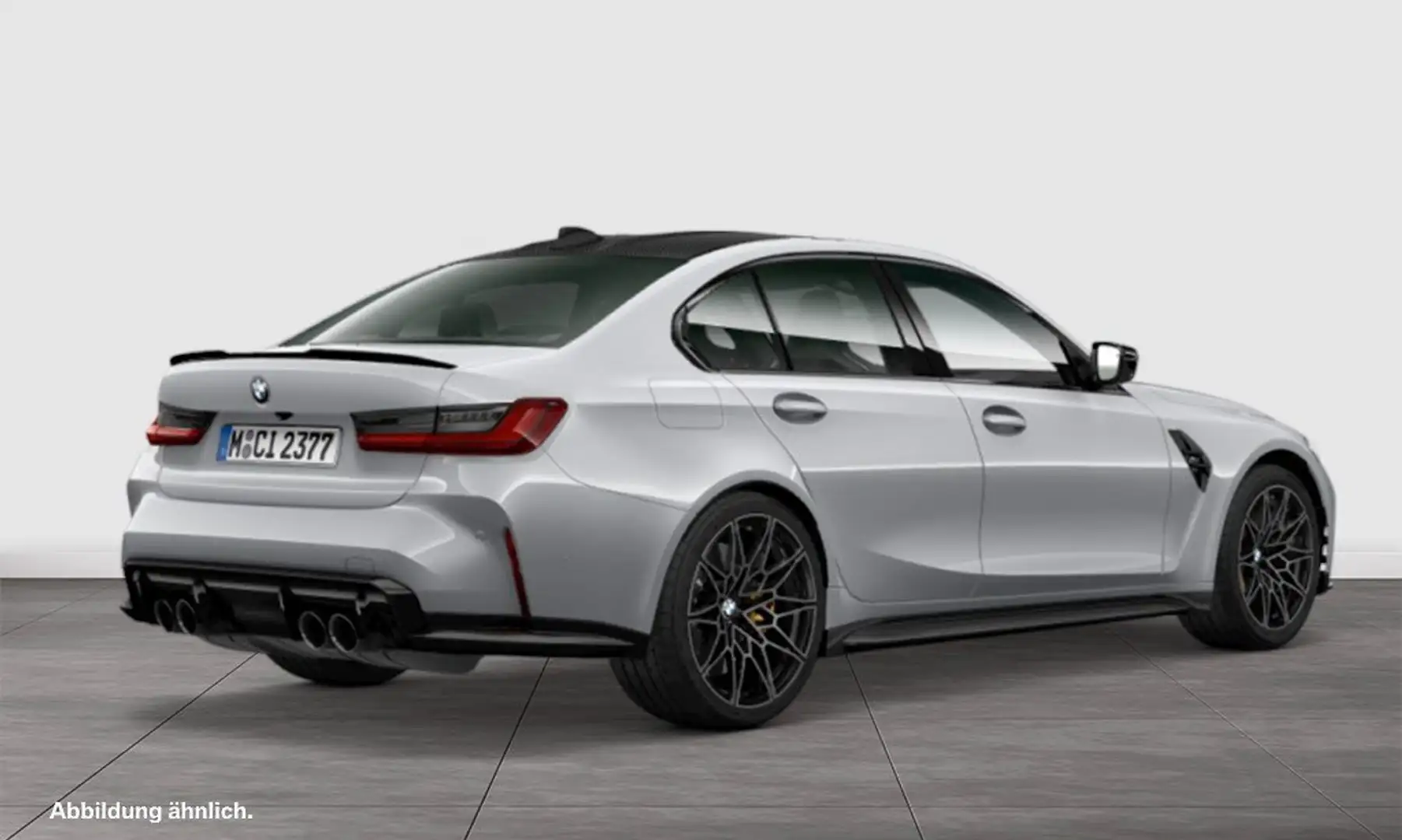 BMW M3 Competition AKRAPOVIC Individual M Sport HUD RFK N Grigio - 2