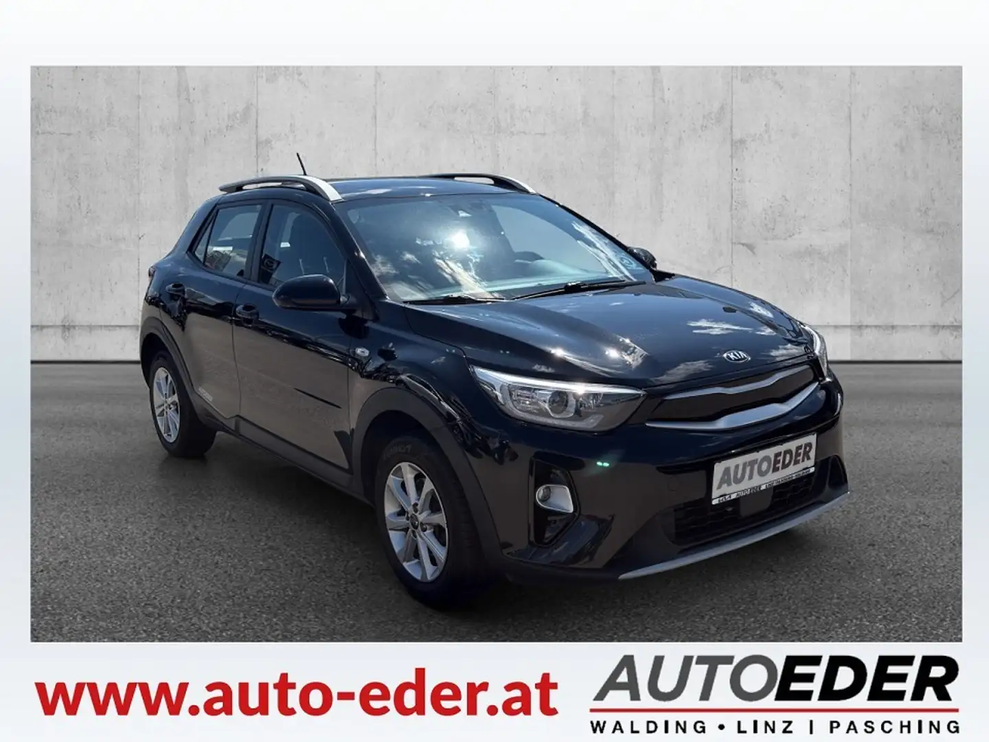 Kia Stonic 1,25 MPI ISG Österreich Edition Schwarz - 1