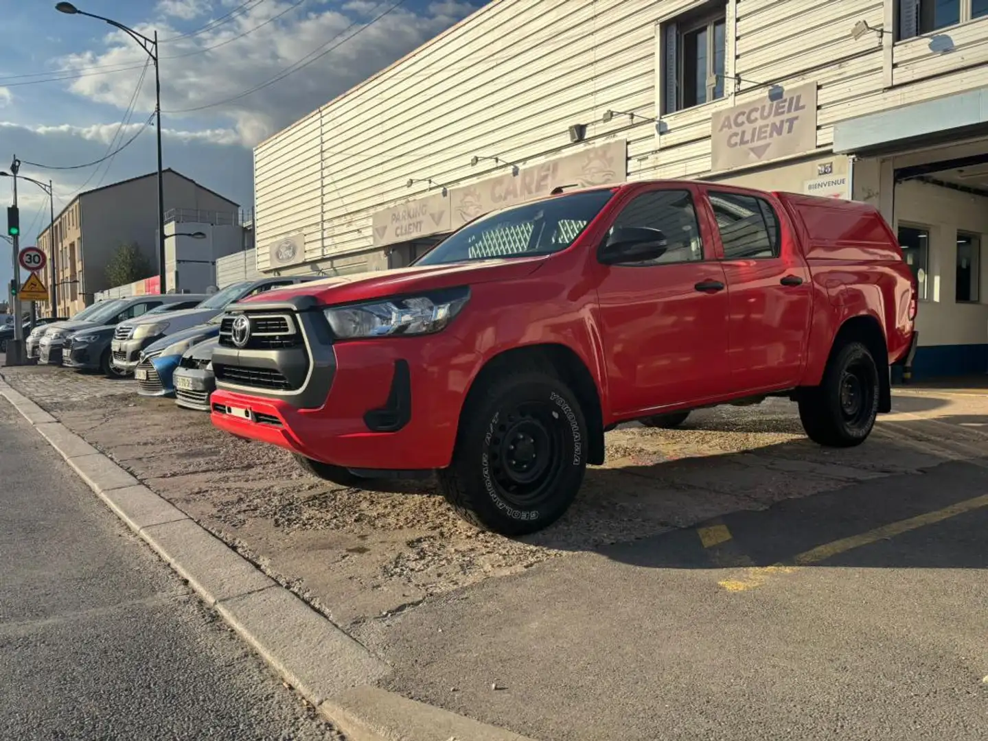 Toyota Hilux IV 4WD 2.4 D-4D 150 DOUBLE CABINE Blanc - 1