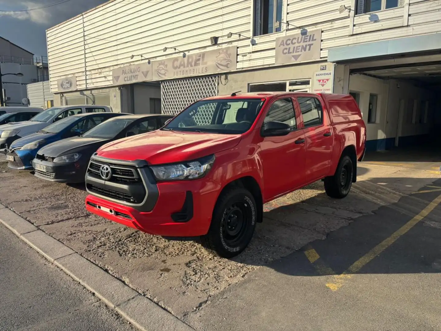 Toyota Hilux IV 4WD 2.4 D-4D 150 DOUBLE CABINE Blanc - 2