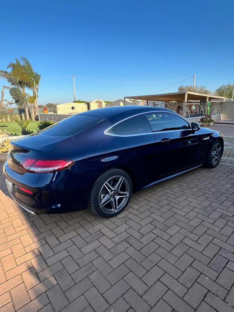 Mercedes-Benz C 300 Coupe d Premium Plus 4matic auto Blu/Azzurro - 2