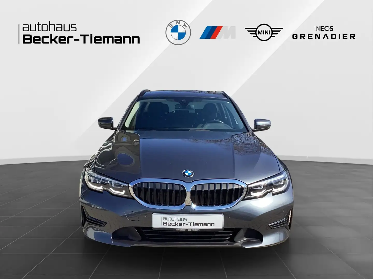 BMW 318 d Touring 17" / AHK / HiFi / Pano / DrivAss / DAB Grigio - 2