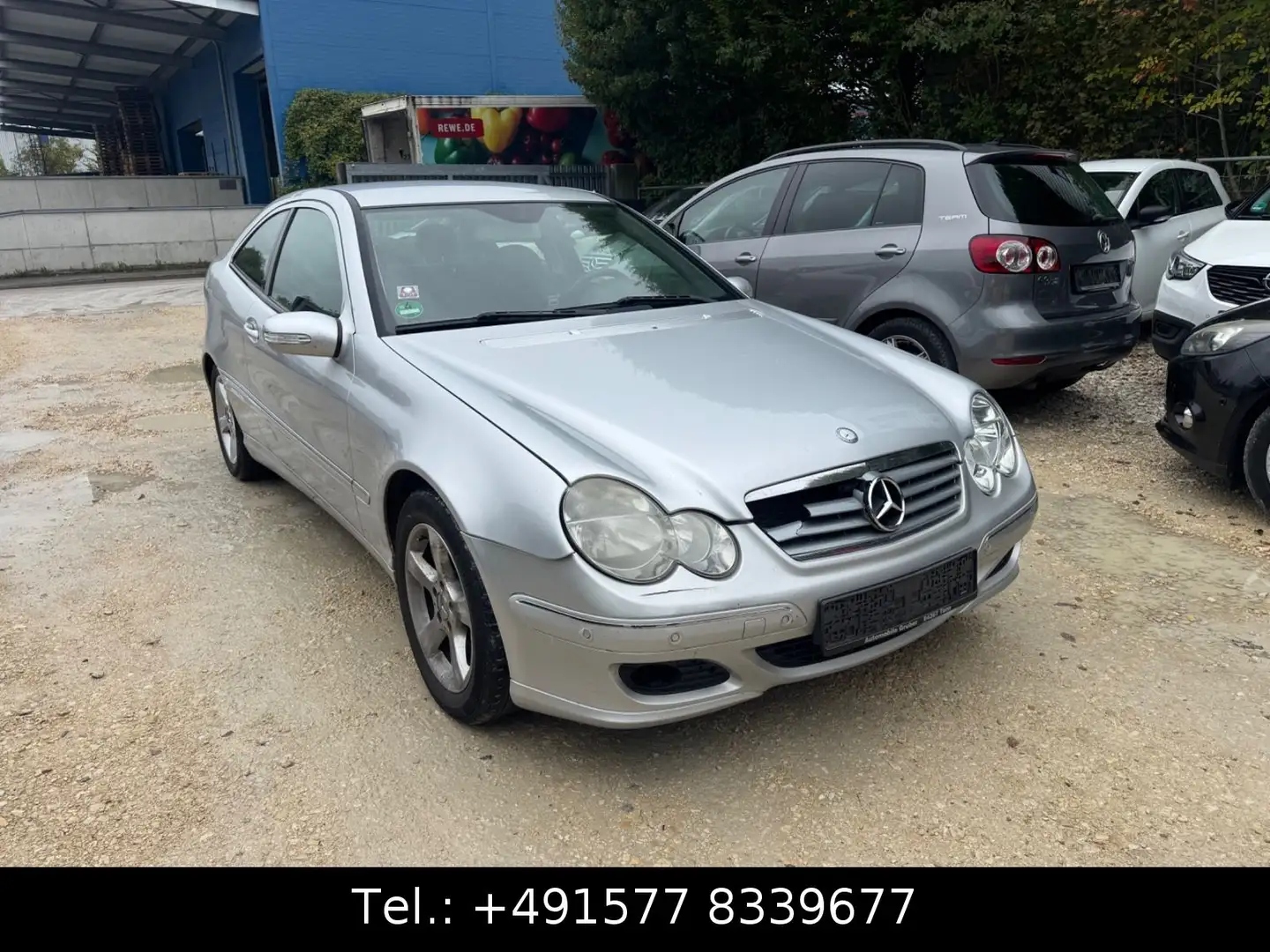 Mercedes-Benz C 220 C -Klasse Sportcoupe C 220 CDI Silber - 2