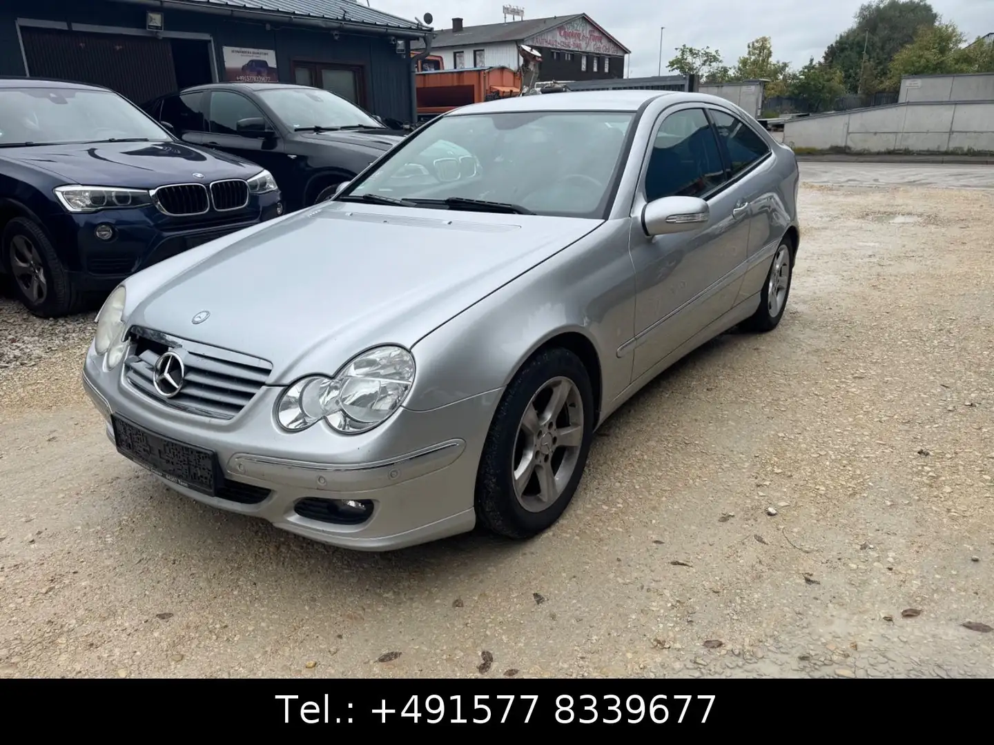 Mercedes-Benz C 220 C -Klasse Sportcoupe C 220 CDI Silber - 1