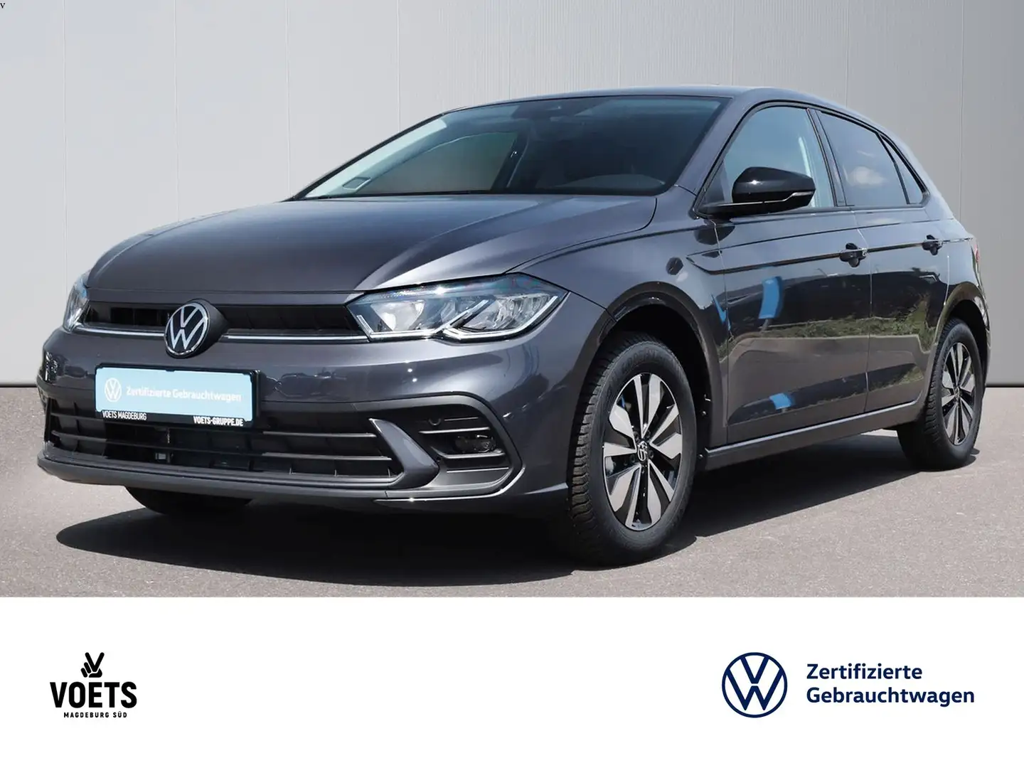 Volkswagen Polo VI GOAL 1.0 TSI 5-GANG LED+NAVI+ACC+KAMERA Grau - 1