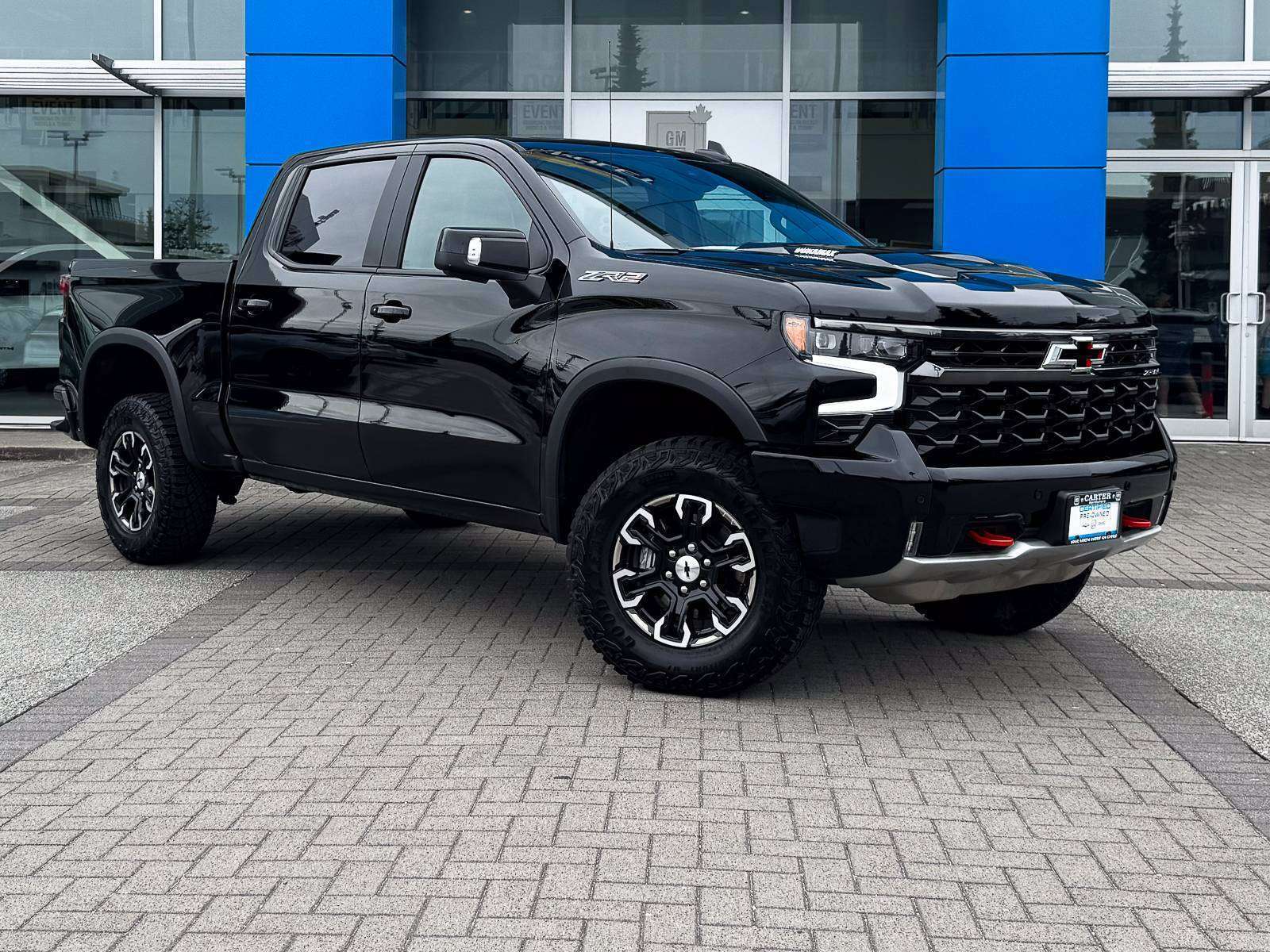 Black 2026 Chevrolet Silverado 1500 Pickup Truck Four-Wheel Drive Automatic