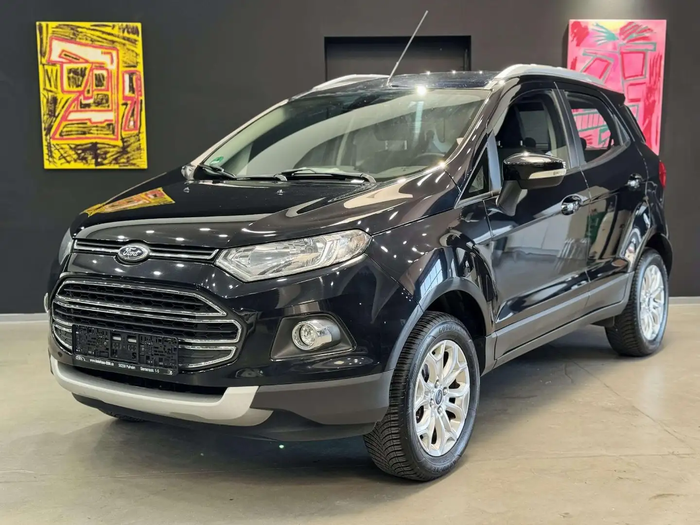 Ford EcoSport Titanium*Zahnriemen NEU*TOP*16ZOLL*Lich Schwarz - 1