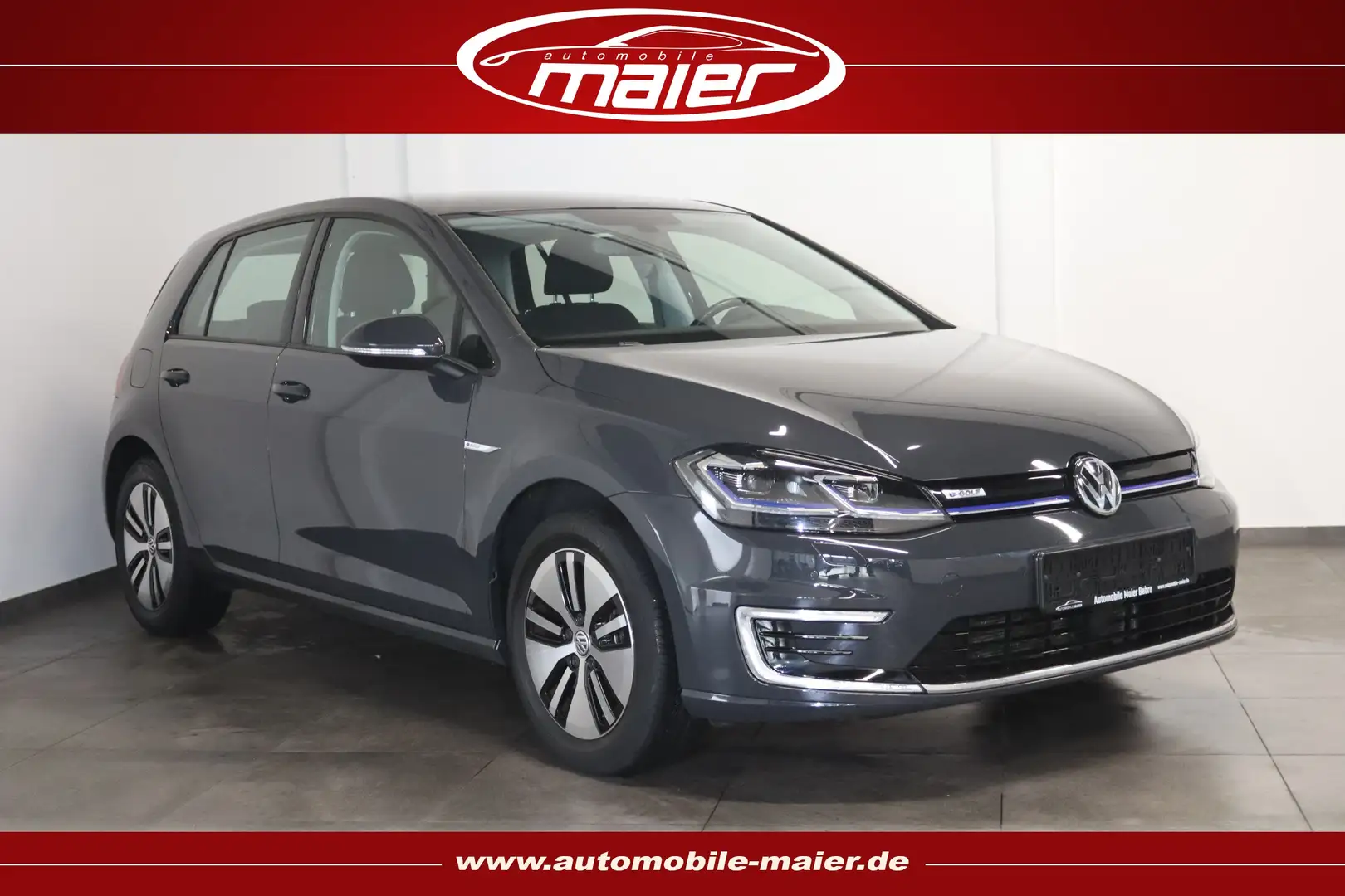 Volkswagen e-Golf Comfortline-NAV-SHZ-PDC-CCS-LED-KESSY-ACC Grau - 1
