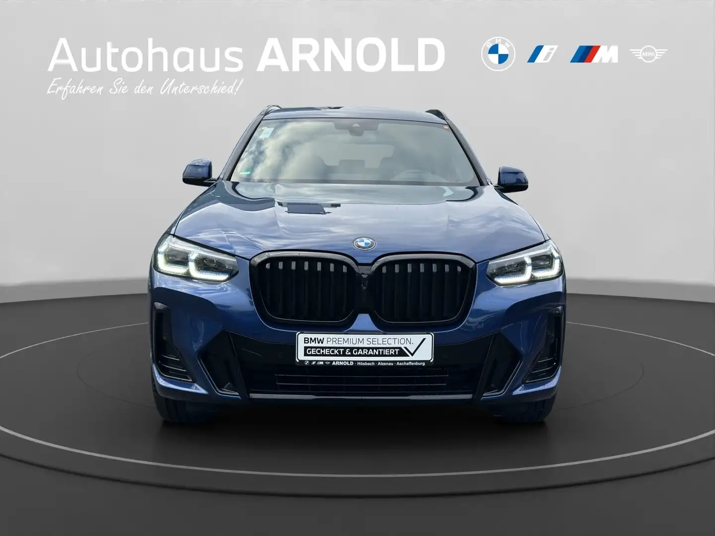 BMW X3 xDrive30d M Sportpaket Head-Up Standhzg. Lenkradhz Blau - 2