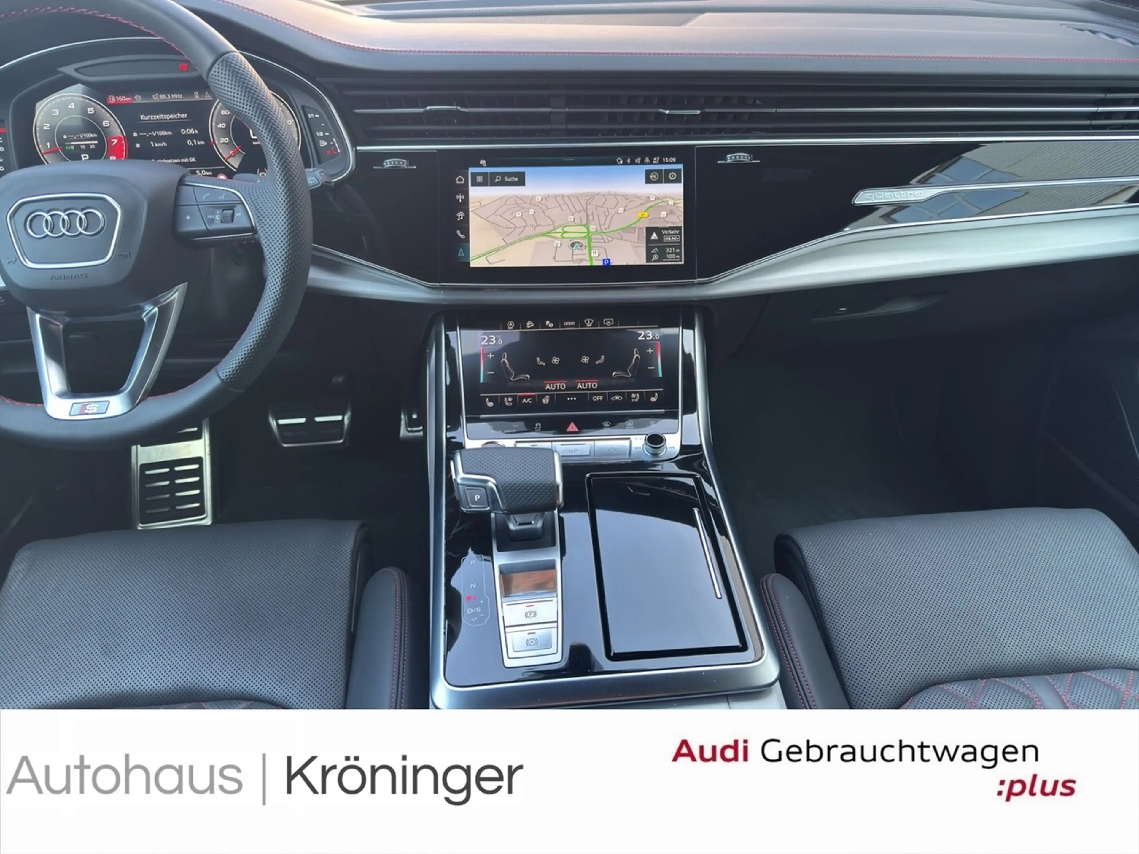Audi SQ7 4.0 TFSI quattro Luft B&O Massage HUD Stand — photo 14