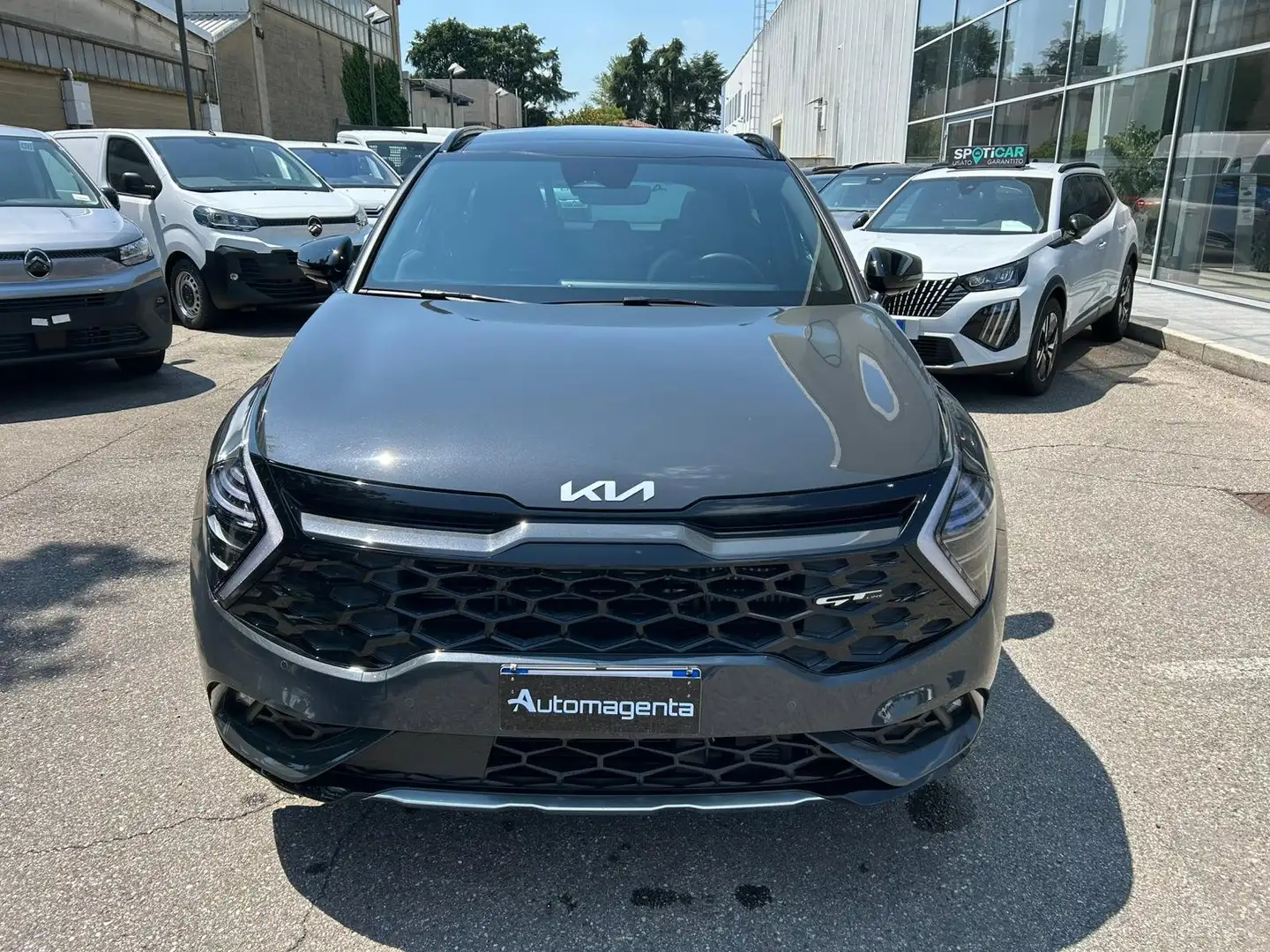 Kia Sportage PHEV 1.6 PlugIn Hybrid 245cv GT LINE PLUS AWD DEMO Grigio - 2