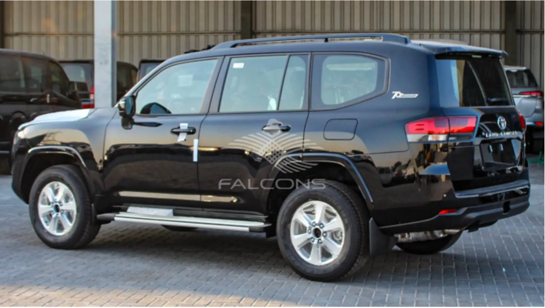 Toyota Land Cruiser 300 GX-R 4.0L  A/T 2025 *FOR EXPORT OUT EU* Чёрный - 2