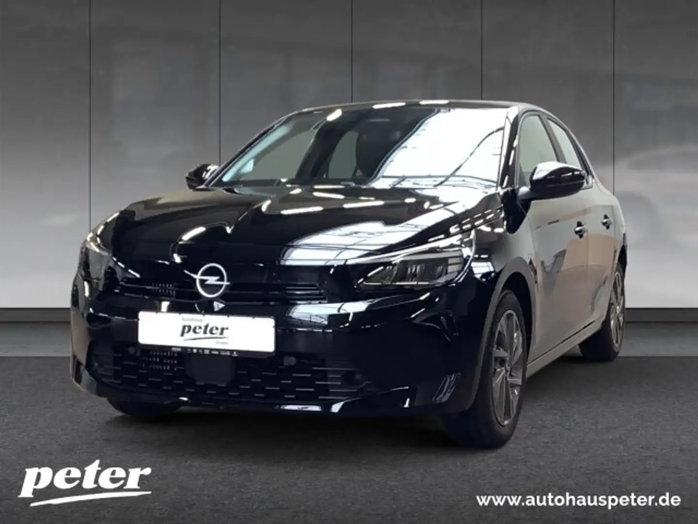 Opel Corsa Corsa F Edition 100 +SHZ+Klima+EPH+Alu+LHZ+ Schwarz - 1
