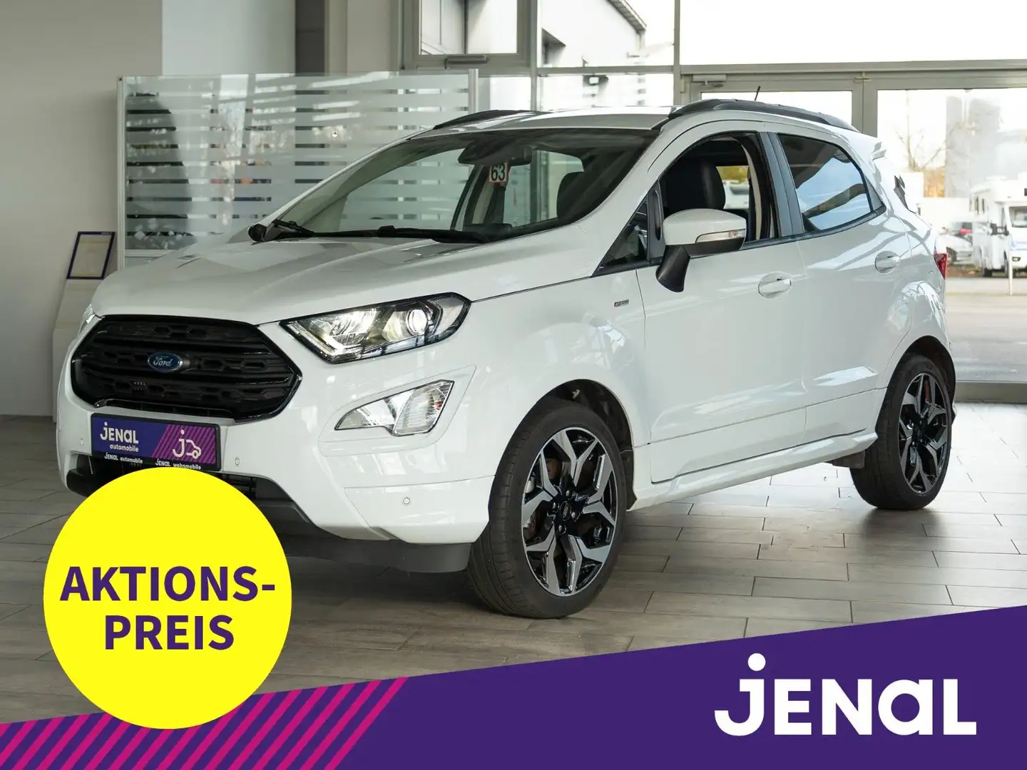 Ford EcoSport ST-Line WINTER-P/KEYFREE/KAMERA/B&O Weiß - 1