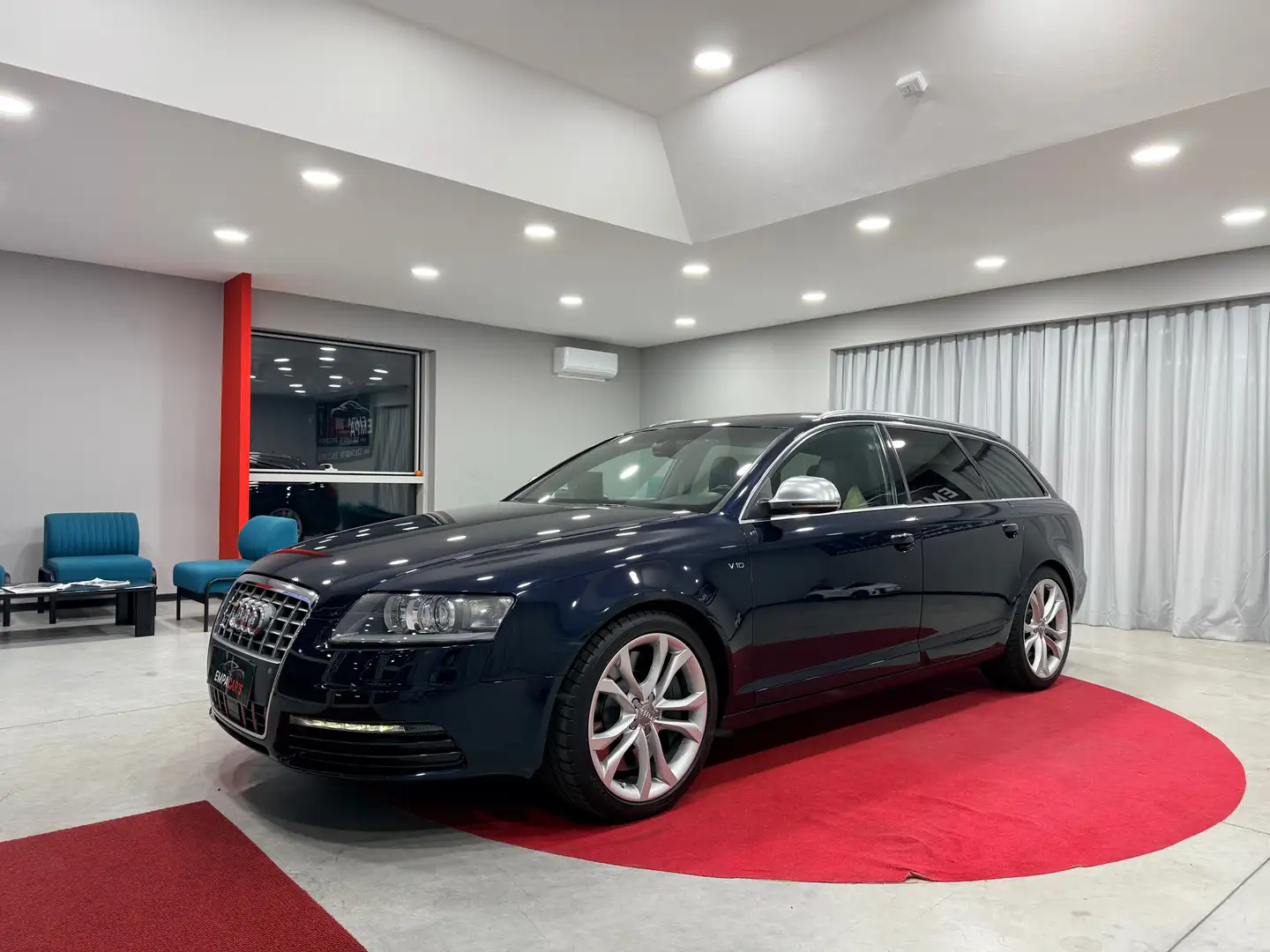 Audi A6 A6 Avant 5.2 v10 435cv Quattro Audi Exlusive Bleu - 2