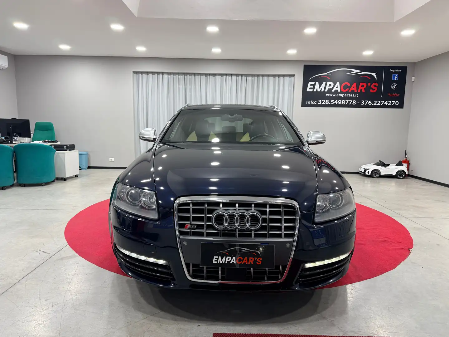 Audi A6 A6 Avant 5.2 v10 435cv Quattro Audi Exlusive Bleu - 1