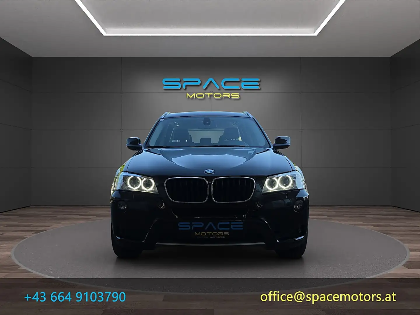 BMW X3 xDrive20d Österreich-Paket Aut. Schwarz - 2