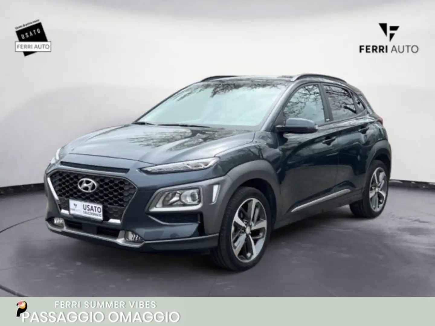 Hyundai KONA 1.6 CRDI 115 CV Xpossible Gris - 1