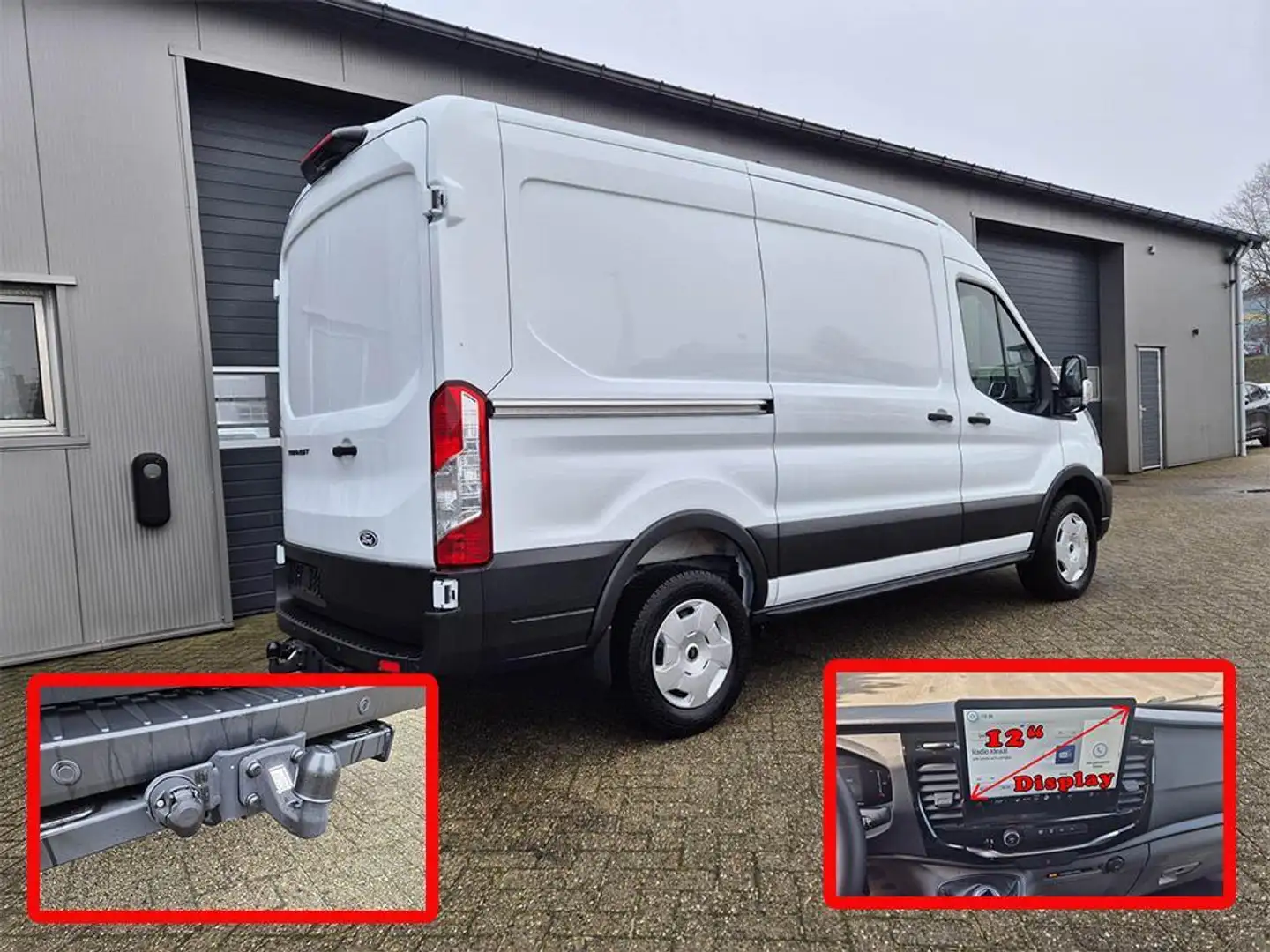 Ford Transit L2H2 2.0 EcoBlue 165PS Trend Heckantrieb 3,5t 2... Weiß - 1