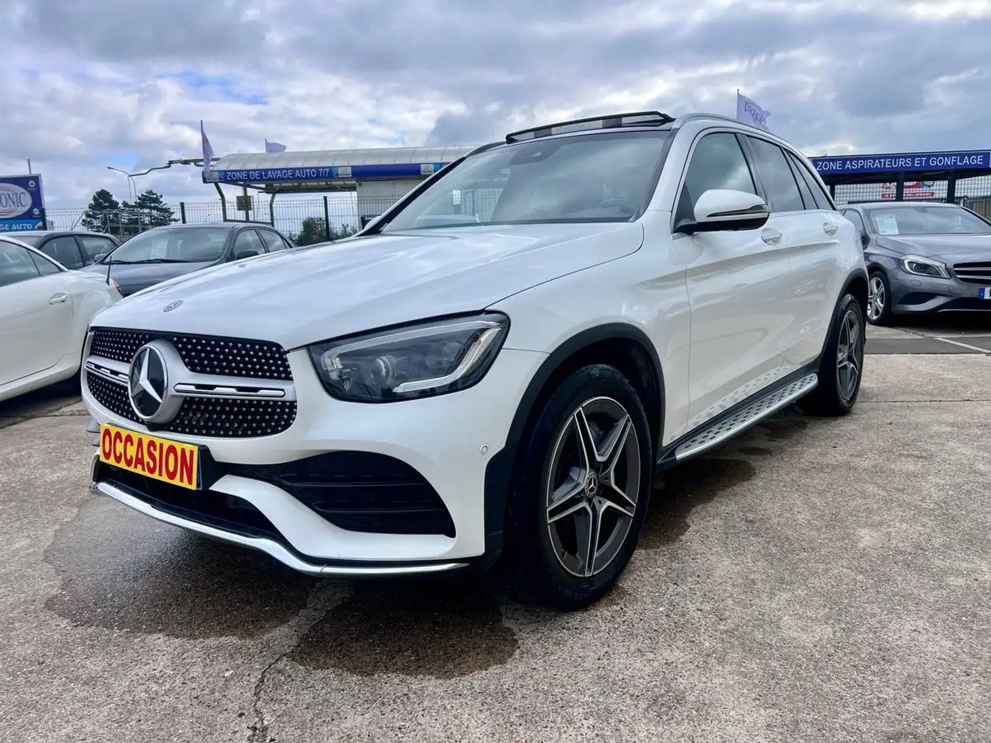 Mercedes-Benz GLC 220 220 D 9G-TRONIC 4 MATIC 194CH PACK AMG Blanc - 1