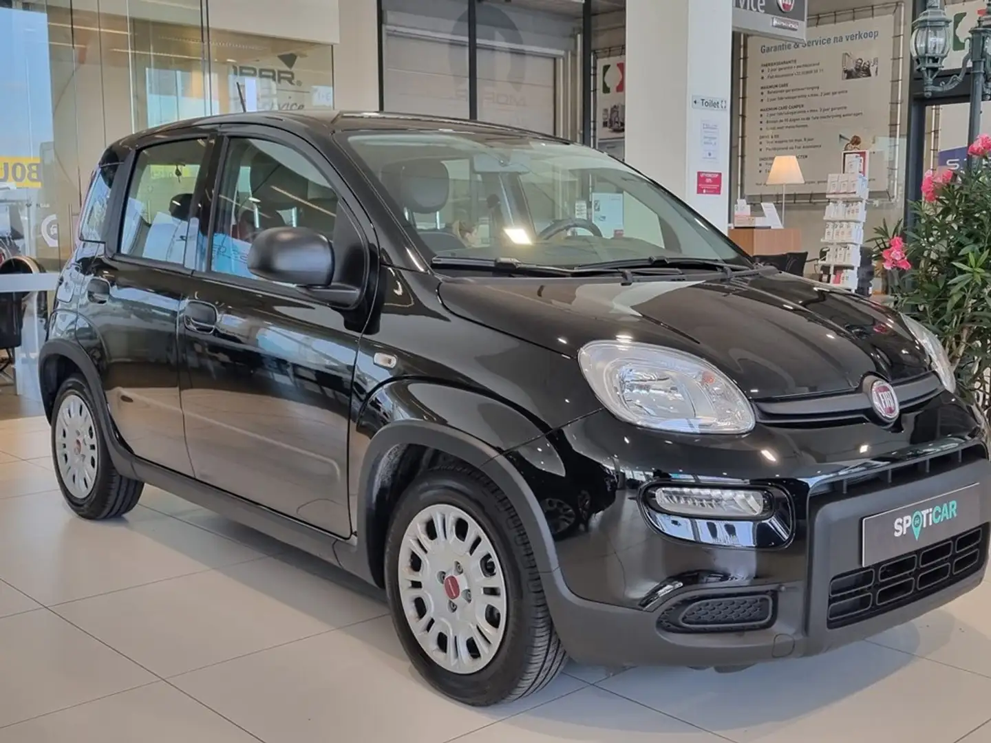 Fiat Panda Hybrid Zwart - 1