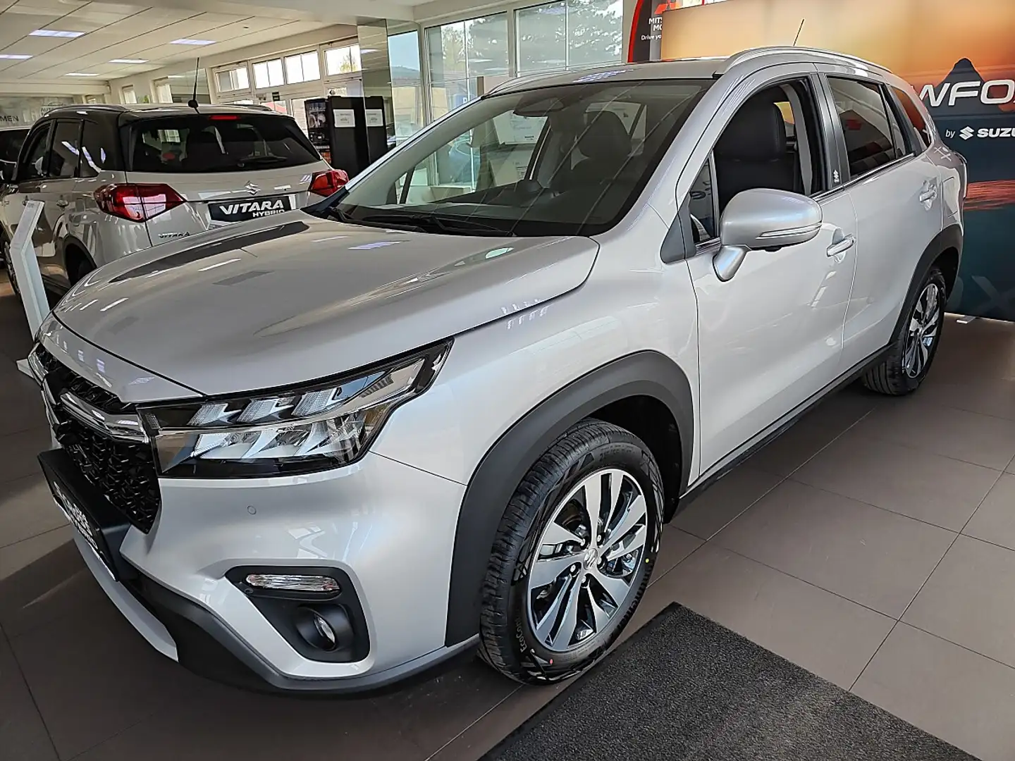 Suzuki S-Cross 1,4 Hybrid ALLGRIP flash Silber - 2