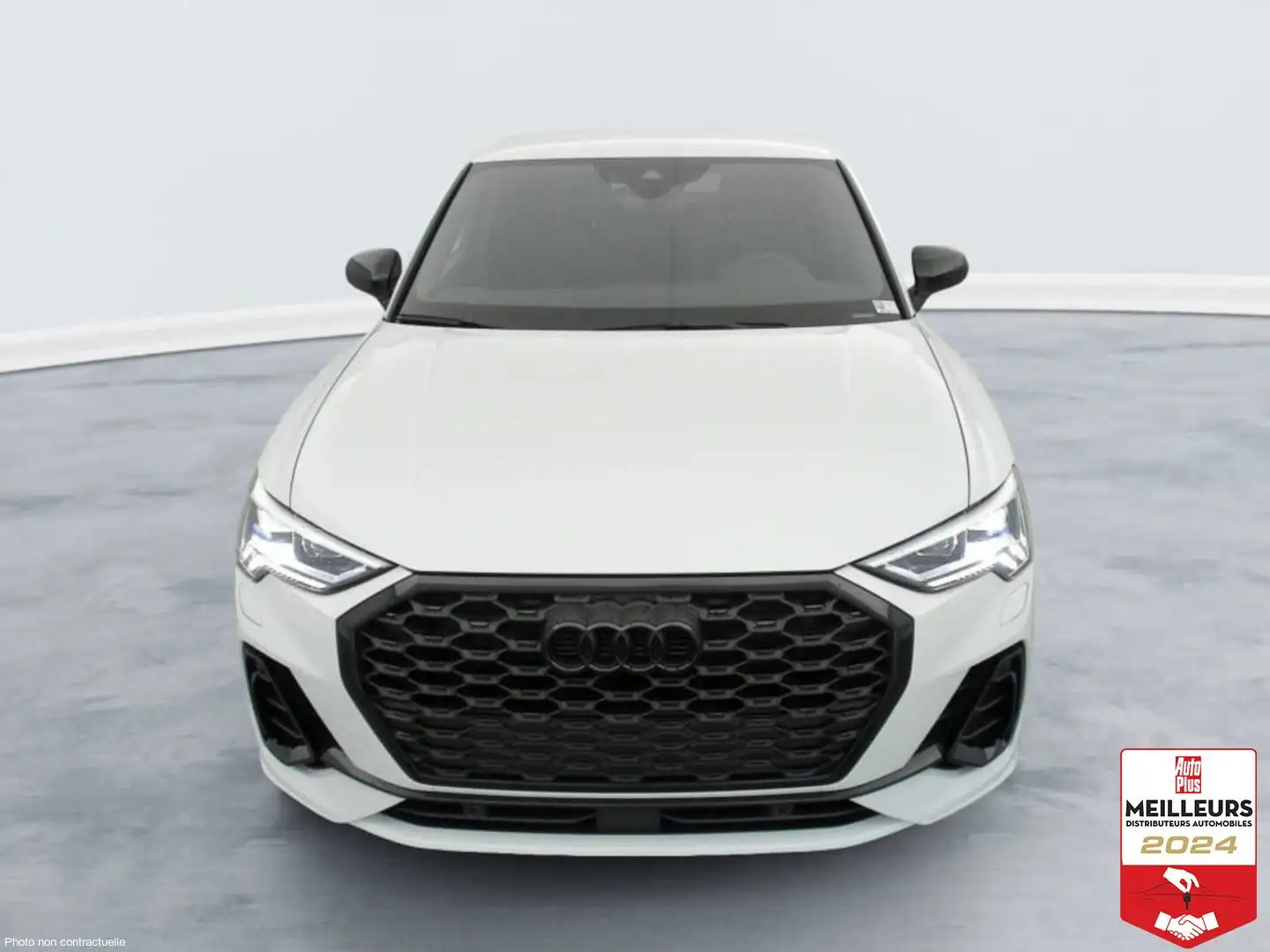 Audi Q3 35 TDI 150 ch S tronic 7 S line plus Blanc - 2