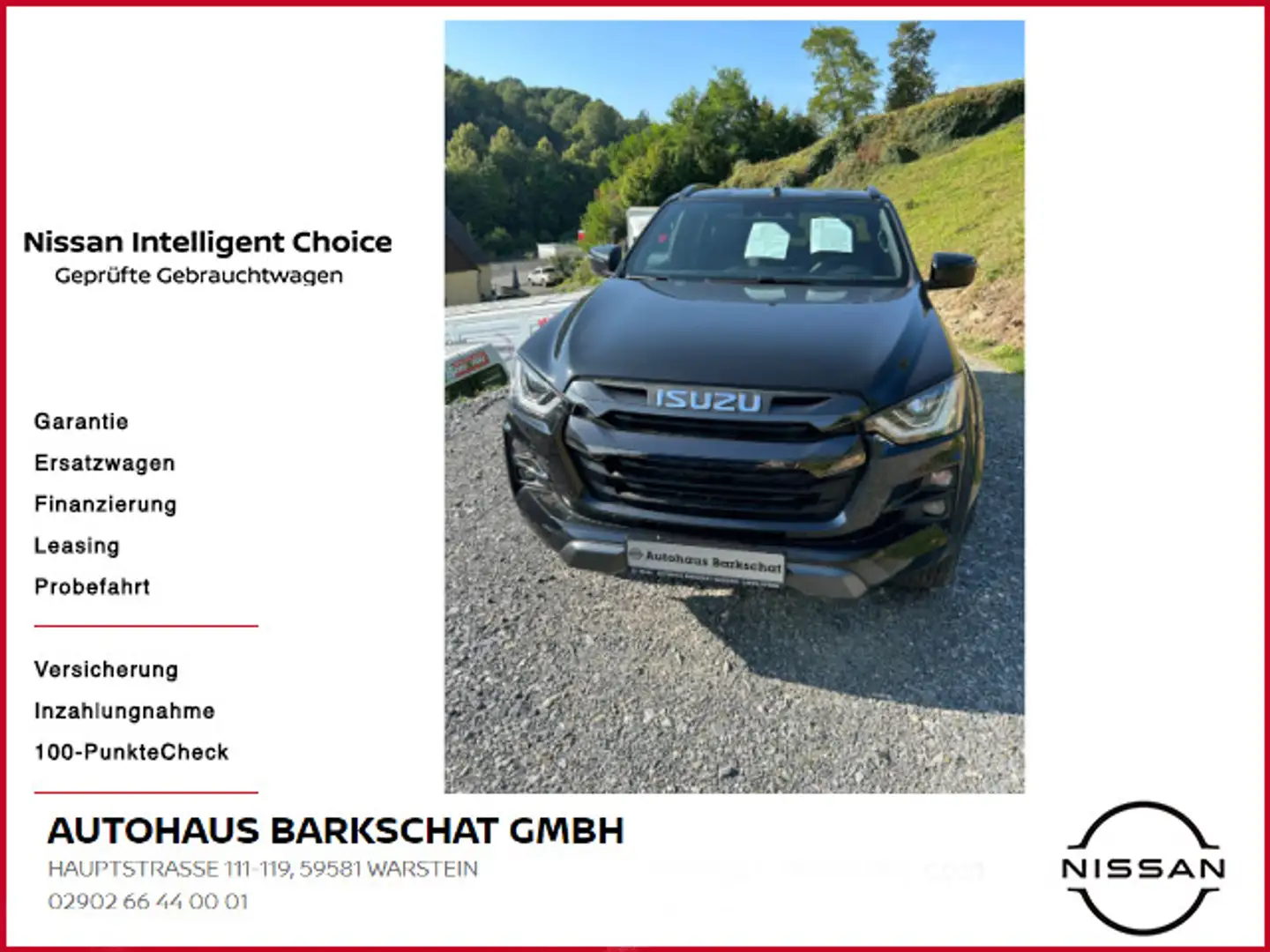 Isuzu D-Max Double Cab 4WD V-CROSS--Sofort Vefügbar--N Noir - 1