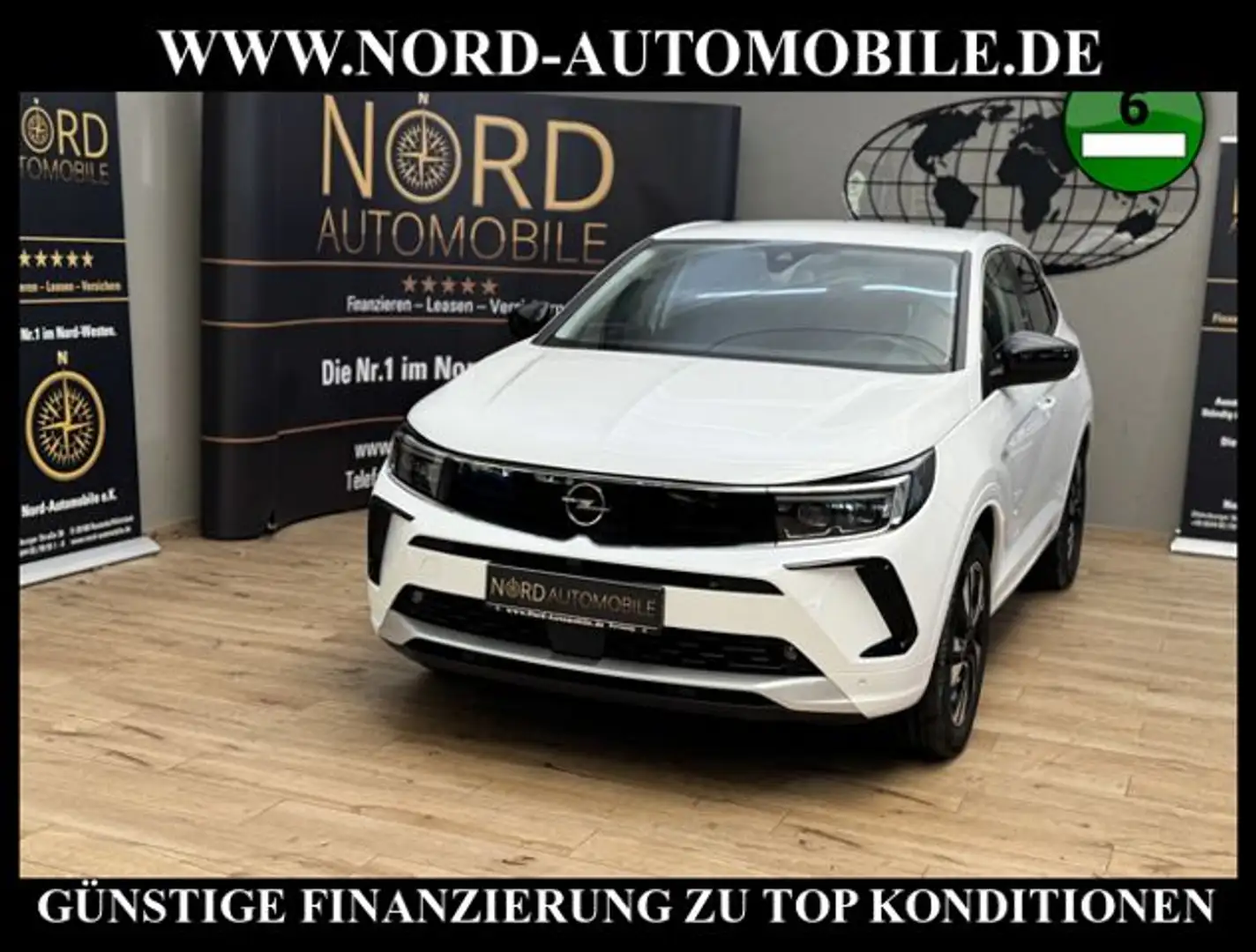 Opel Grandland X 1.5 D Elegance *AHK*ACC*MATRIX*KAM* Elegance Weiß - 1