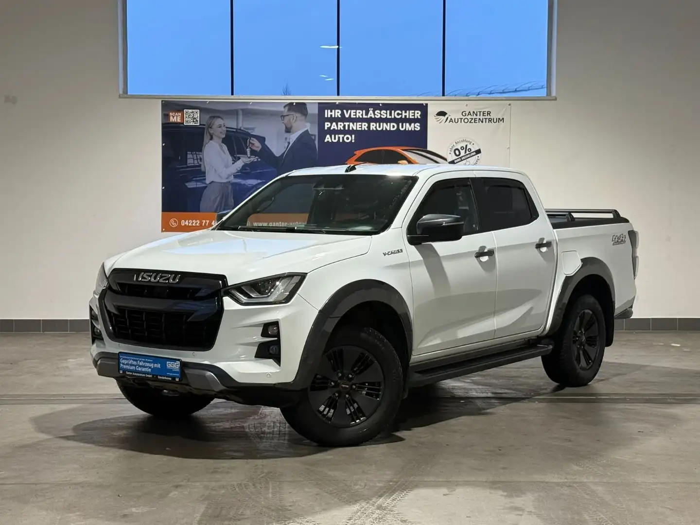 Isuzu D-Max DOUBLE CAB D-Max 4WD LS AHK+SHZ+KAMERA Blanc - 1