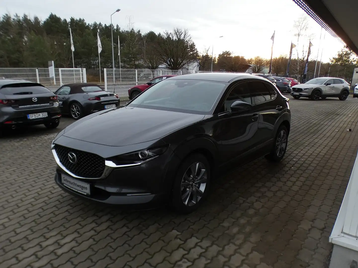 Mazda CX-30 SKYACTIV-G 2.0 M Hybrid SELECTION A18 DES-P ACT-P Grijs - 2