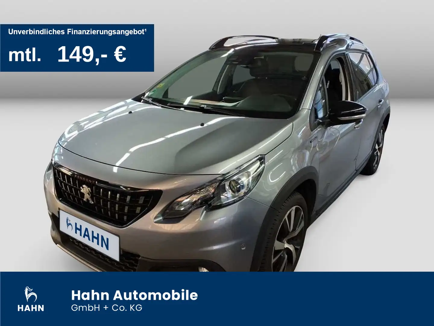 Peugeot 2008 1.2 PureTech 130 Allure GT-Line Pano Sitzh Gris - 1