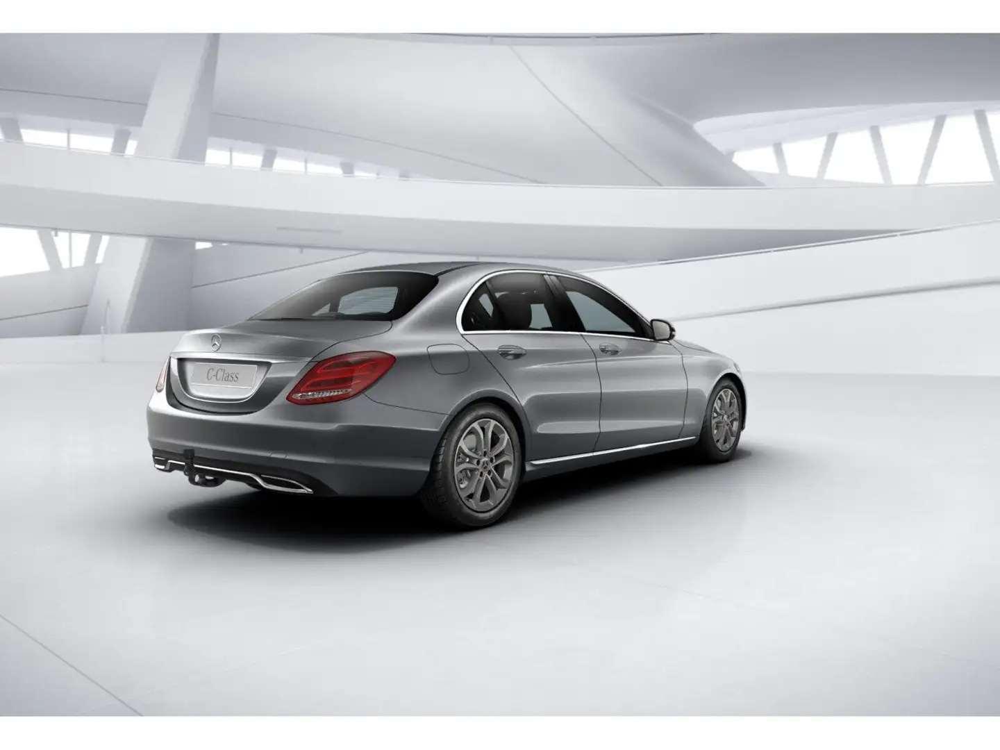 Mercedes-Benz C 250 AVANTGARDE AHK Ambiente Int.-LED Navi Gris - 2