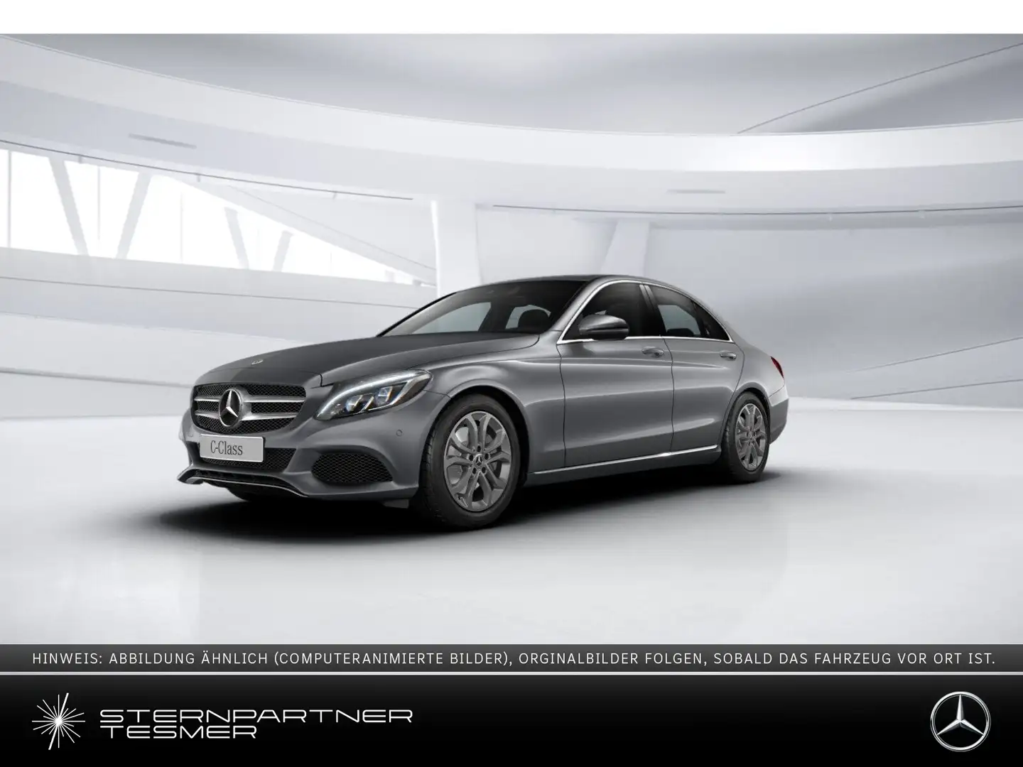 Mercedes-Benz C 250 AVANTGARDE AHK Ambiente Int.-LED Navi Gris - 1