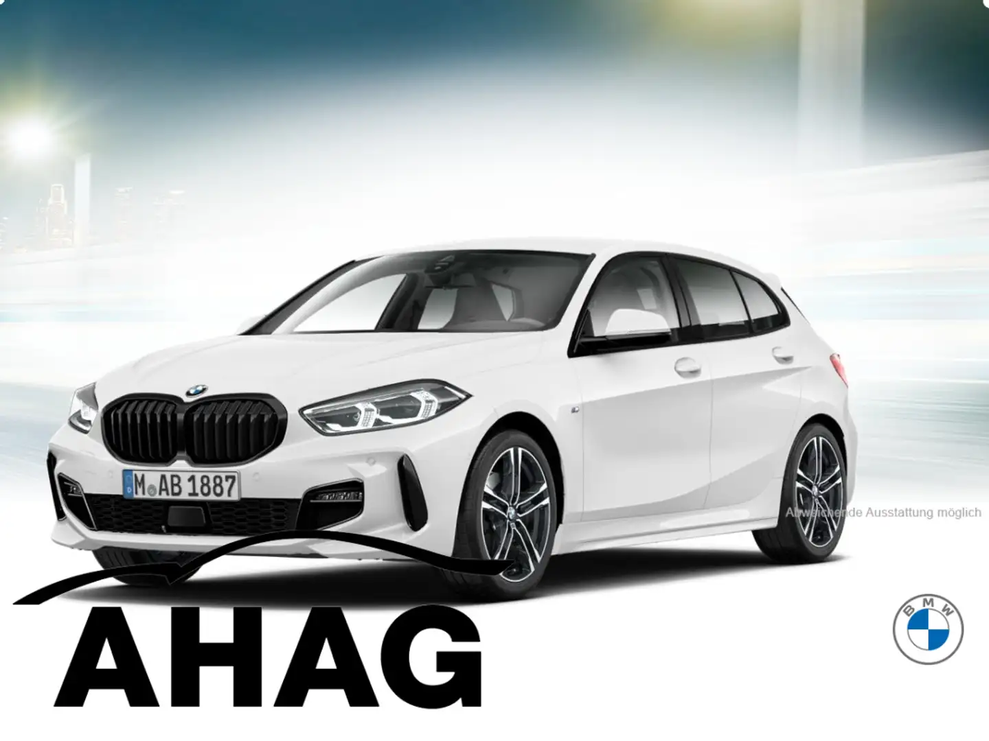 BMW 120 d xDrive M Sport el.Sitz RFK Dr.Ass. Keyless Weiß - 2