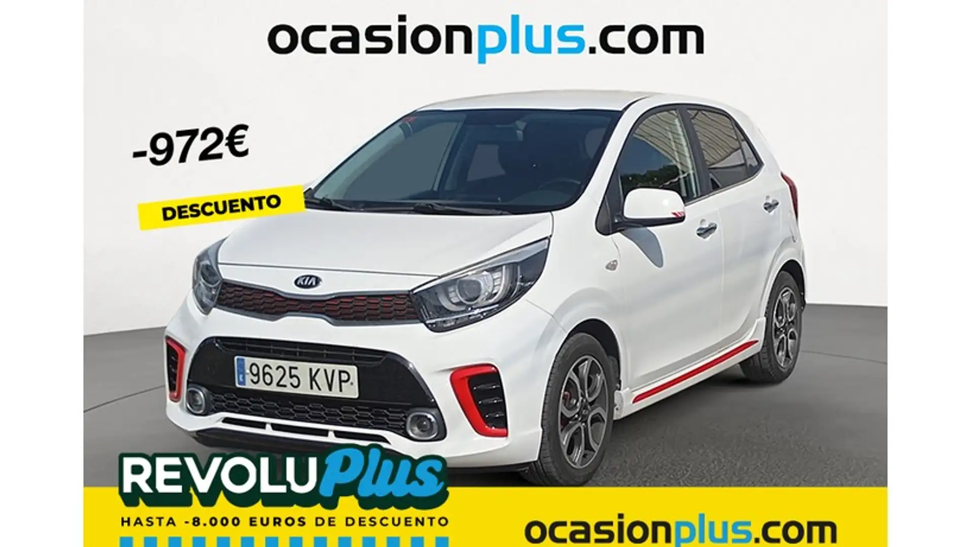 Kia Picanto 1.0 CVVT Eco-Dynamics GT Line Blanc - 1